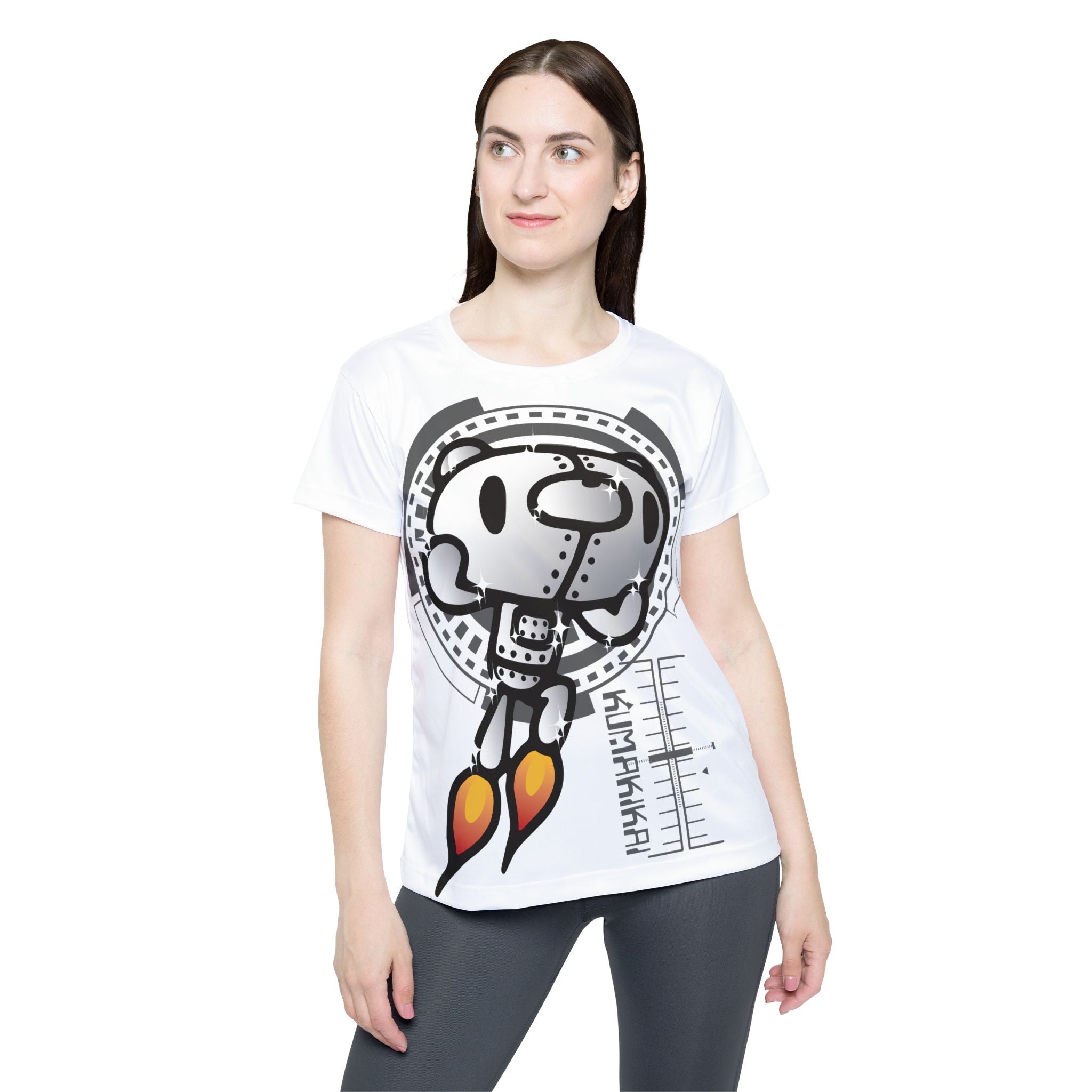 kumakikai mecha Giant Print T