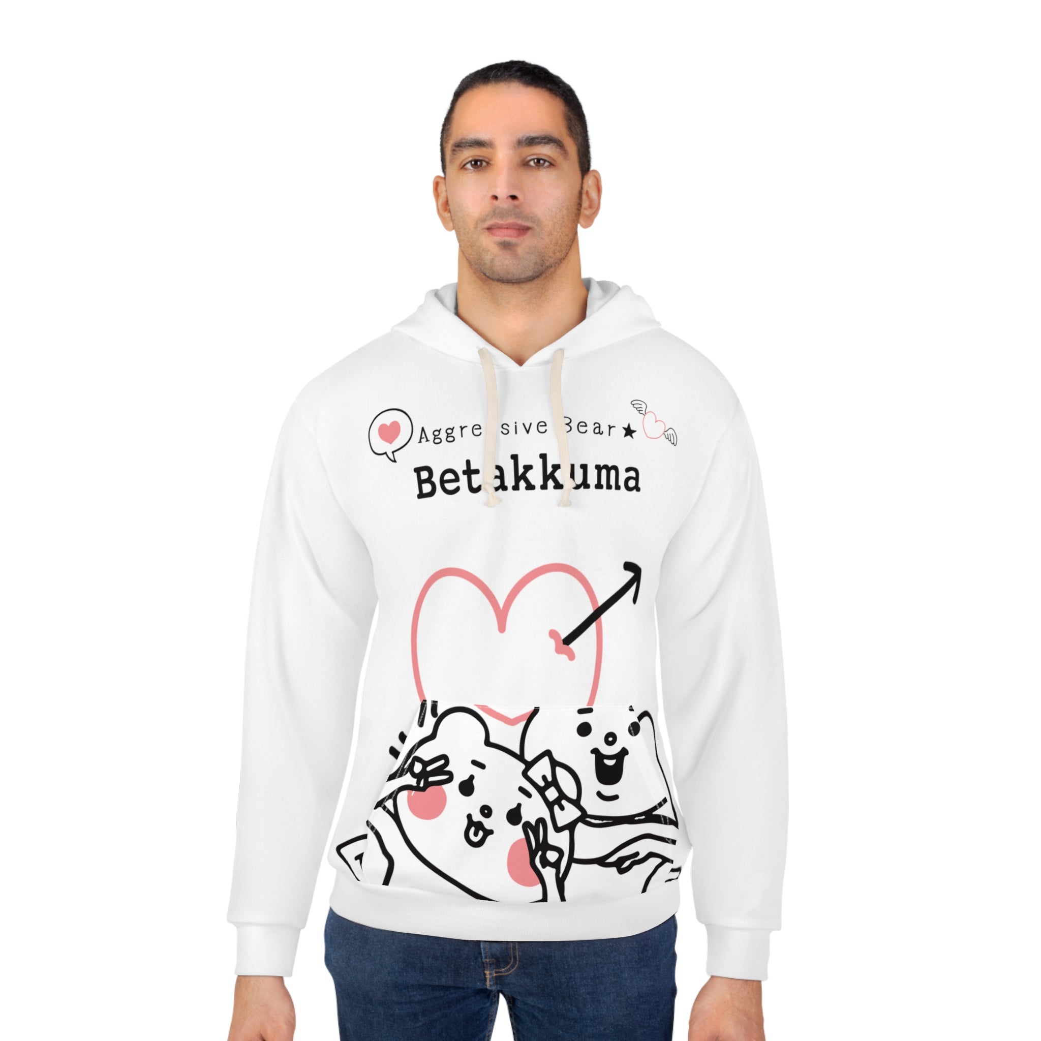 Betakkuma Arrow in Heart Hoodie