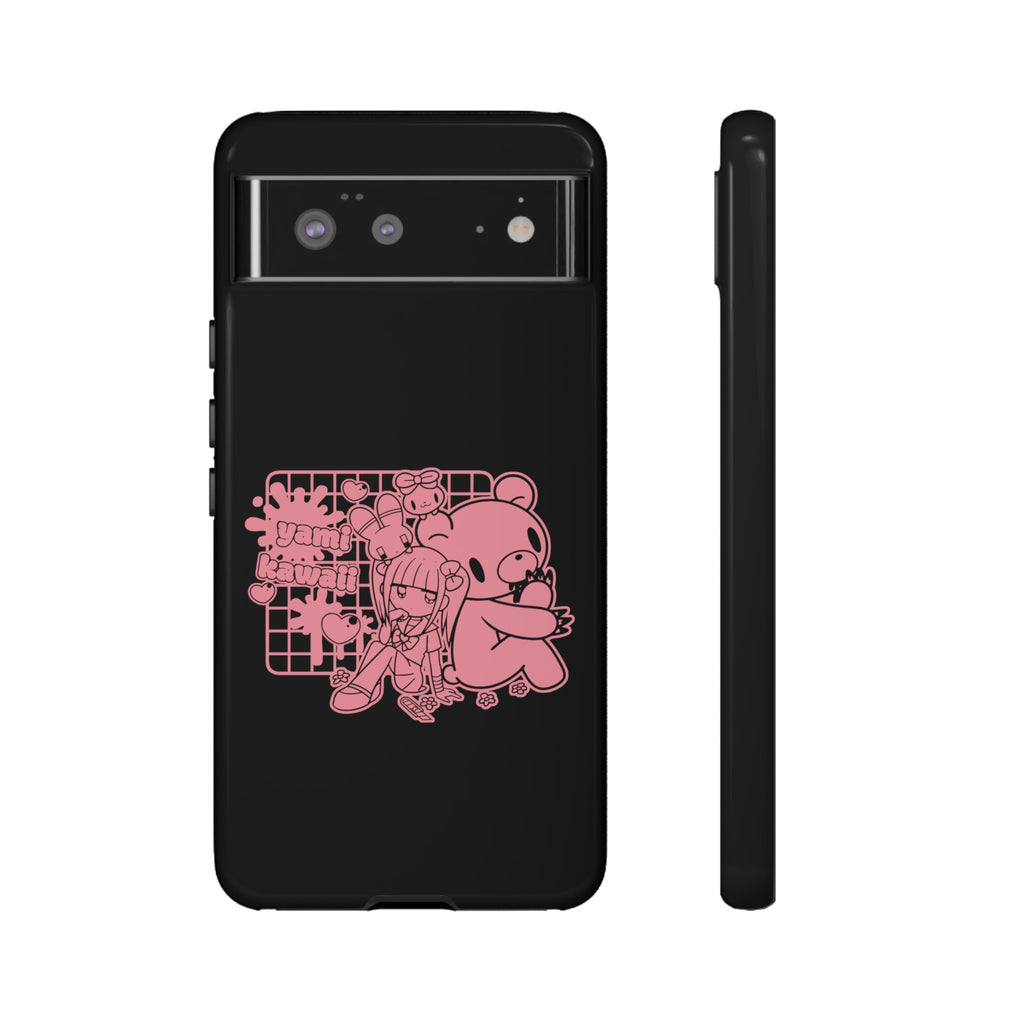 Menherachan X Gloomy Bear Yami Kawaii Phone Case