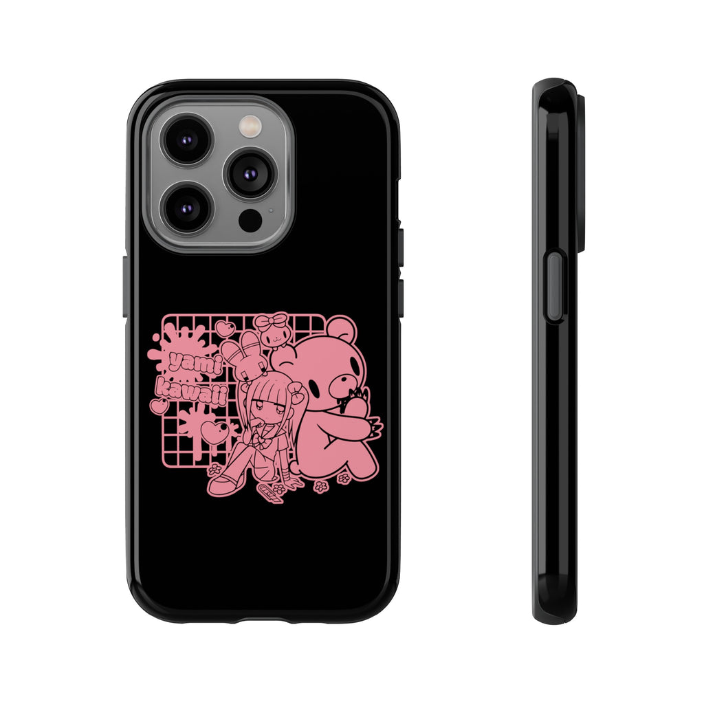 Menherachan X Gloomy Bear Yami Kawaii Phone Case
