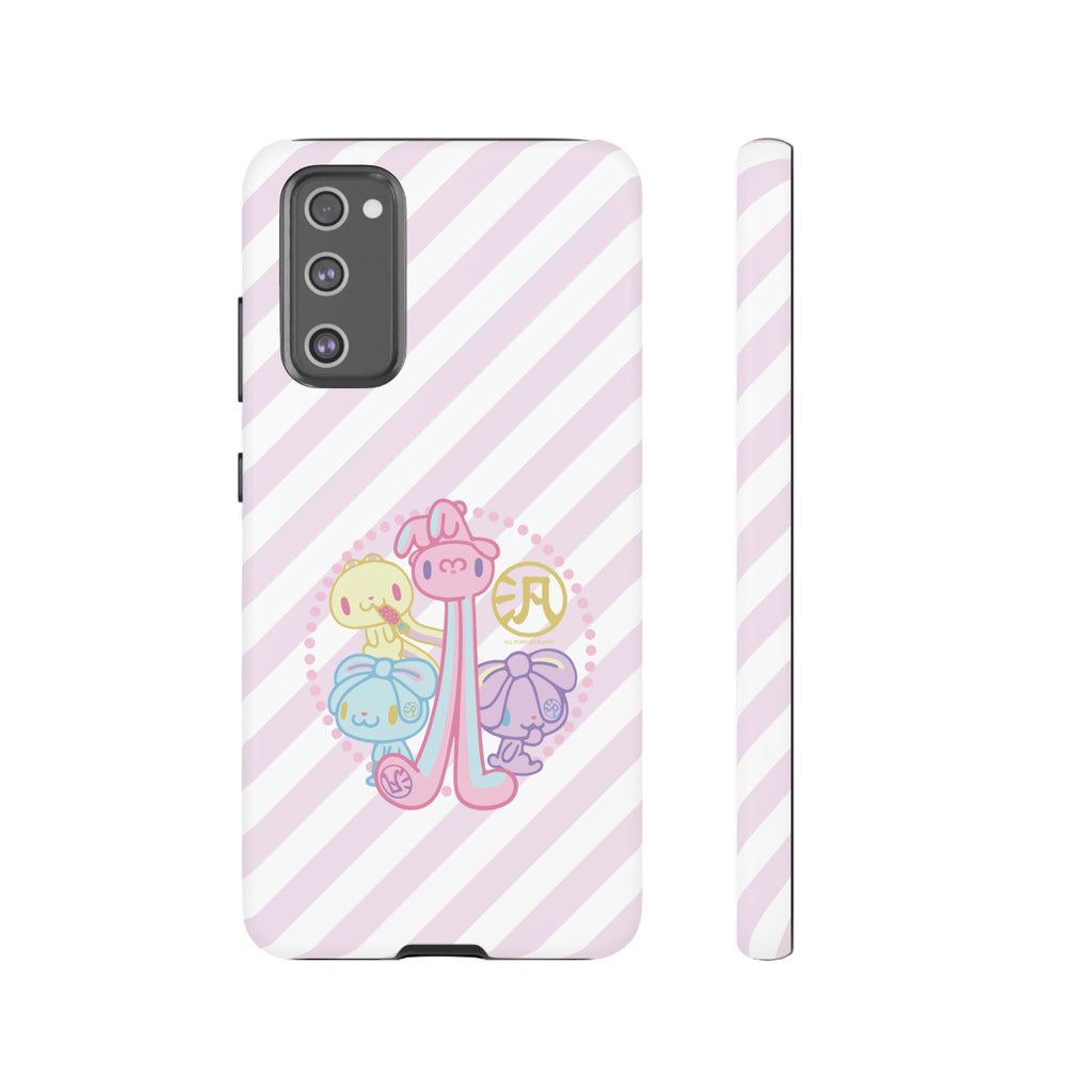 All Purpose Bunny Group Pastel Phone Case