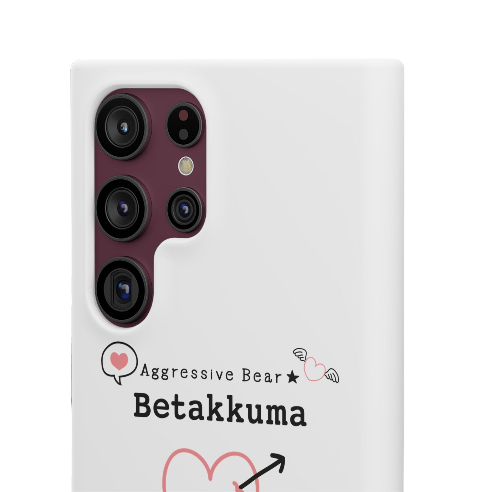 Betakkuma Arrow Heart Phone Case