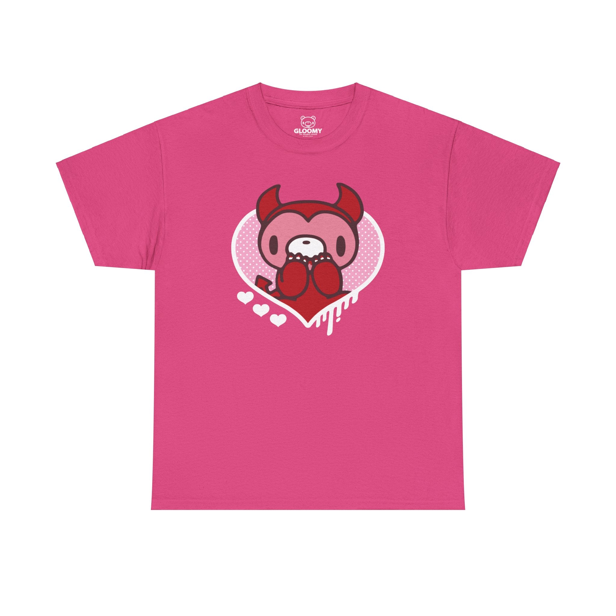 Valentine's Day Devil Gloomy Bear Tee