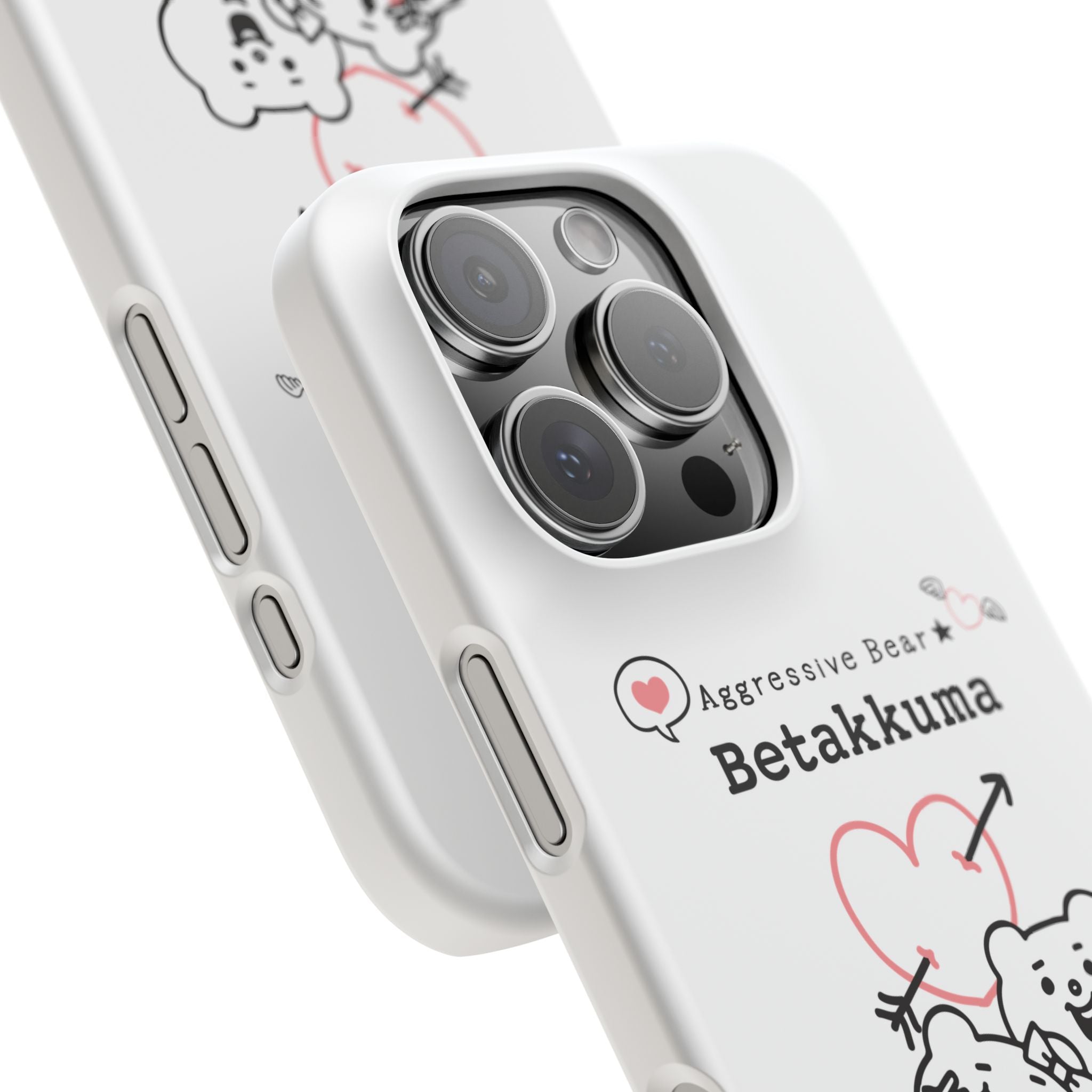 Betakkuma Arrow Heart Phone Case