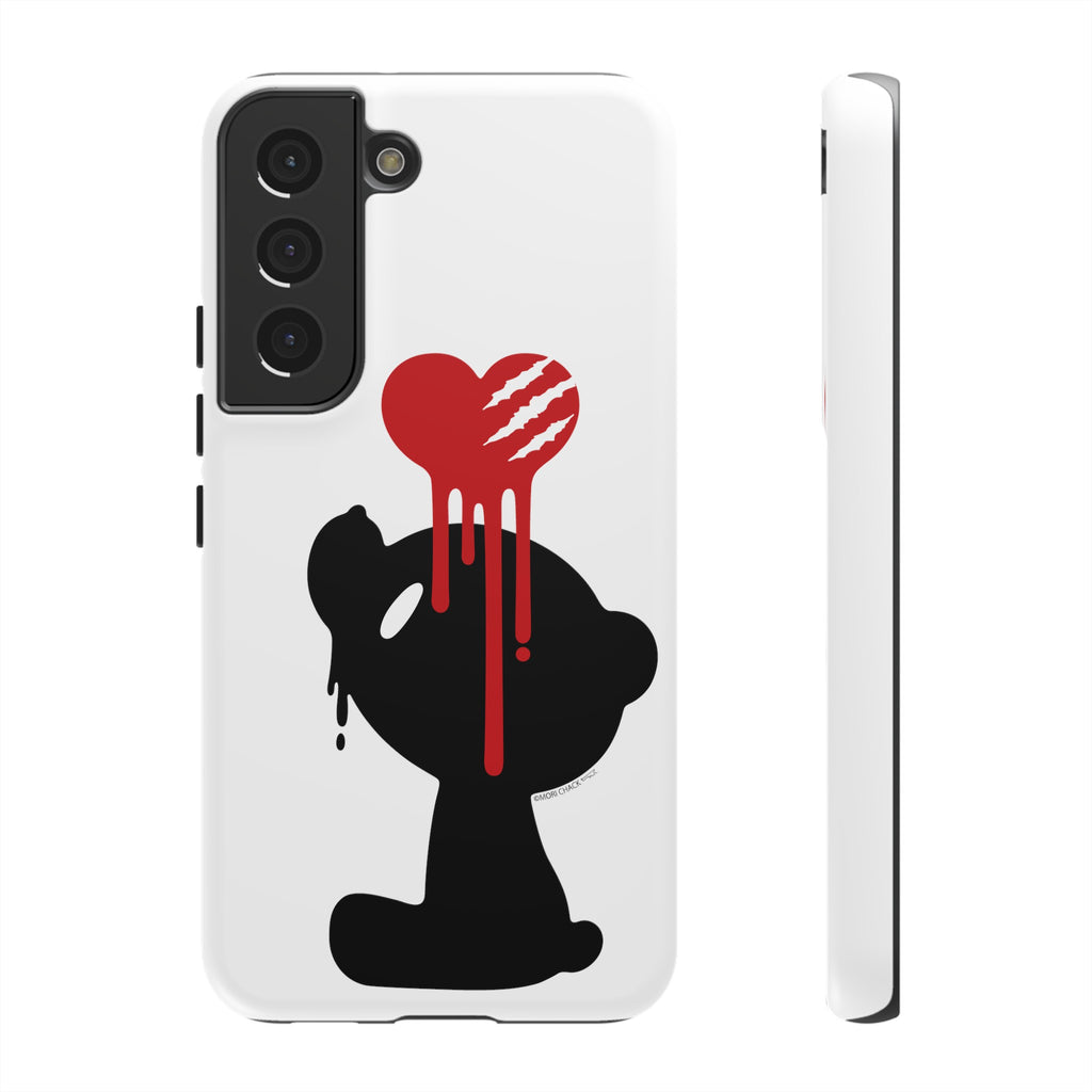 Gloomy Bear Heart - Dual Layer Phone Case