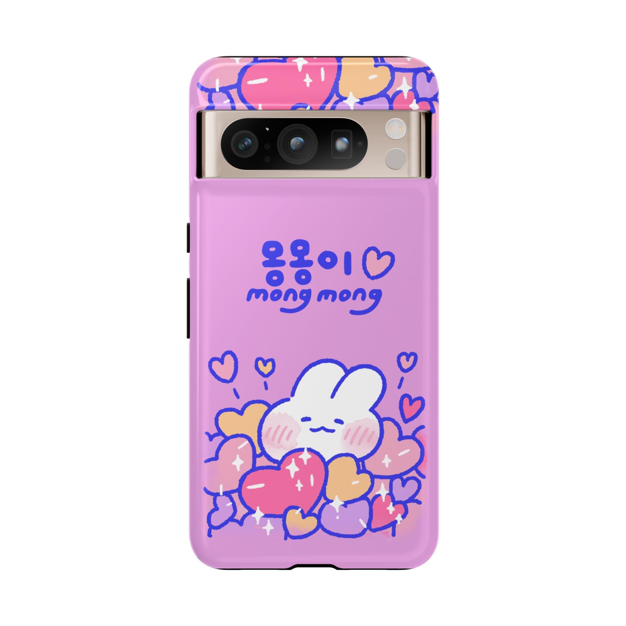 Lovely Mong Mong Heart Bath Phone Case