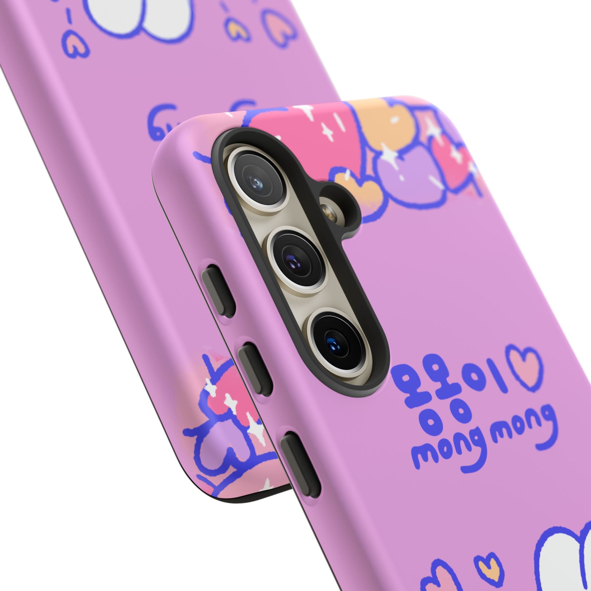 Lovely Mong Mong Heart Bath Phone Case