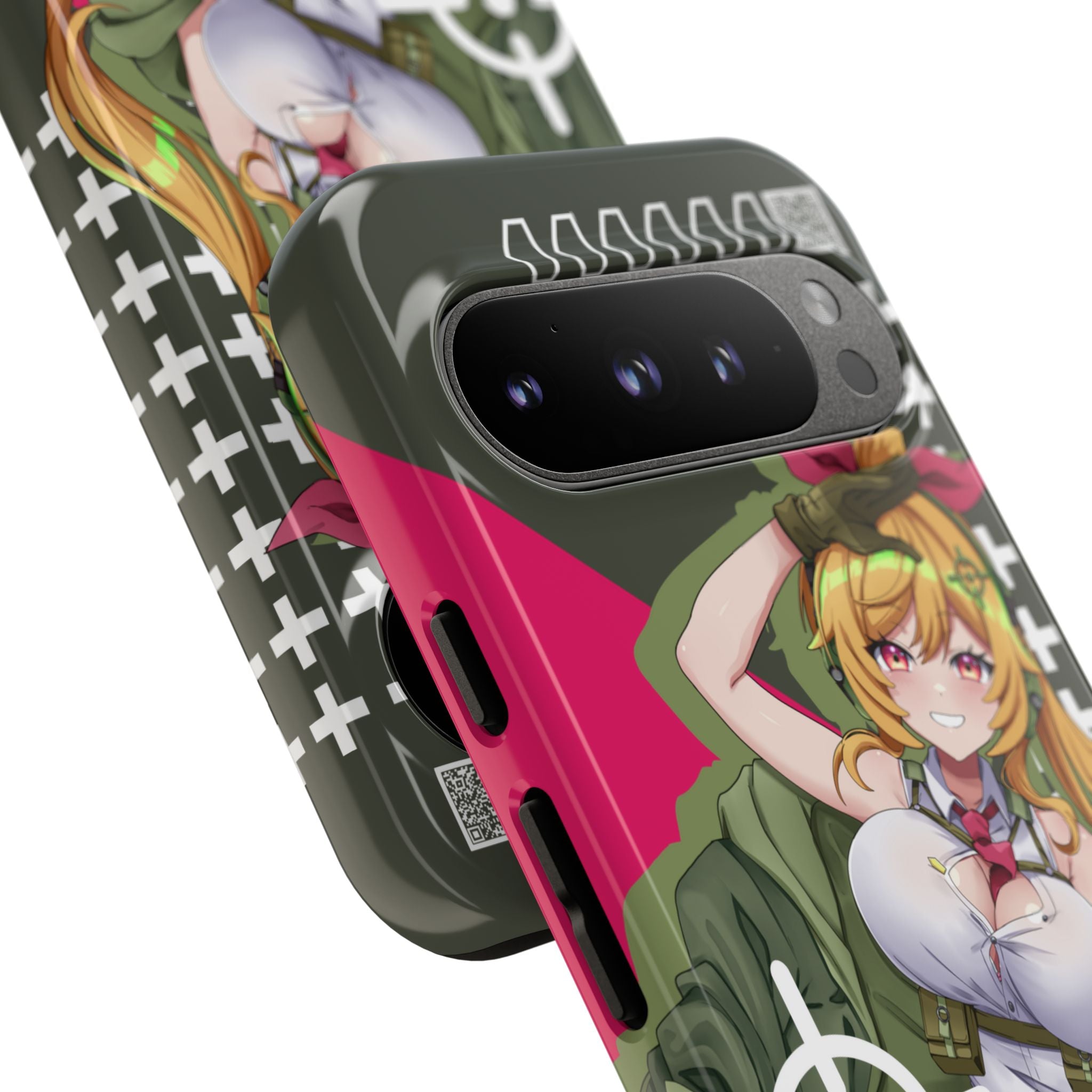 タレットガールズ - ロックオン スマホケース