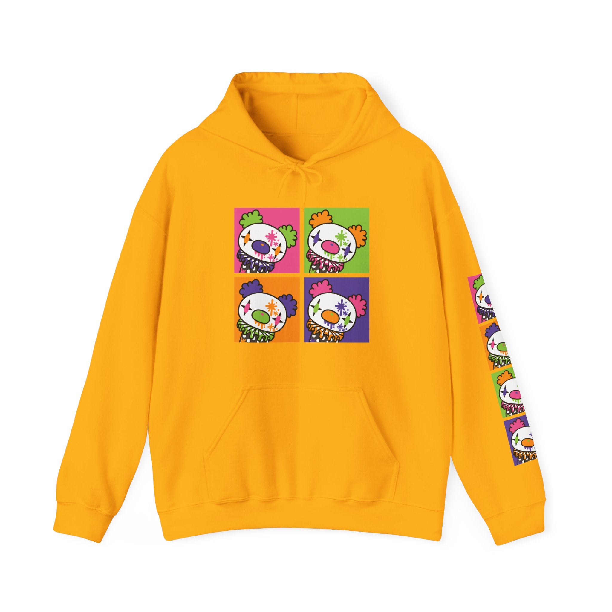 Gloomy Clown Multicolor Hoodie