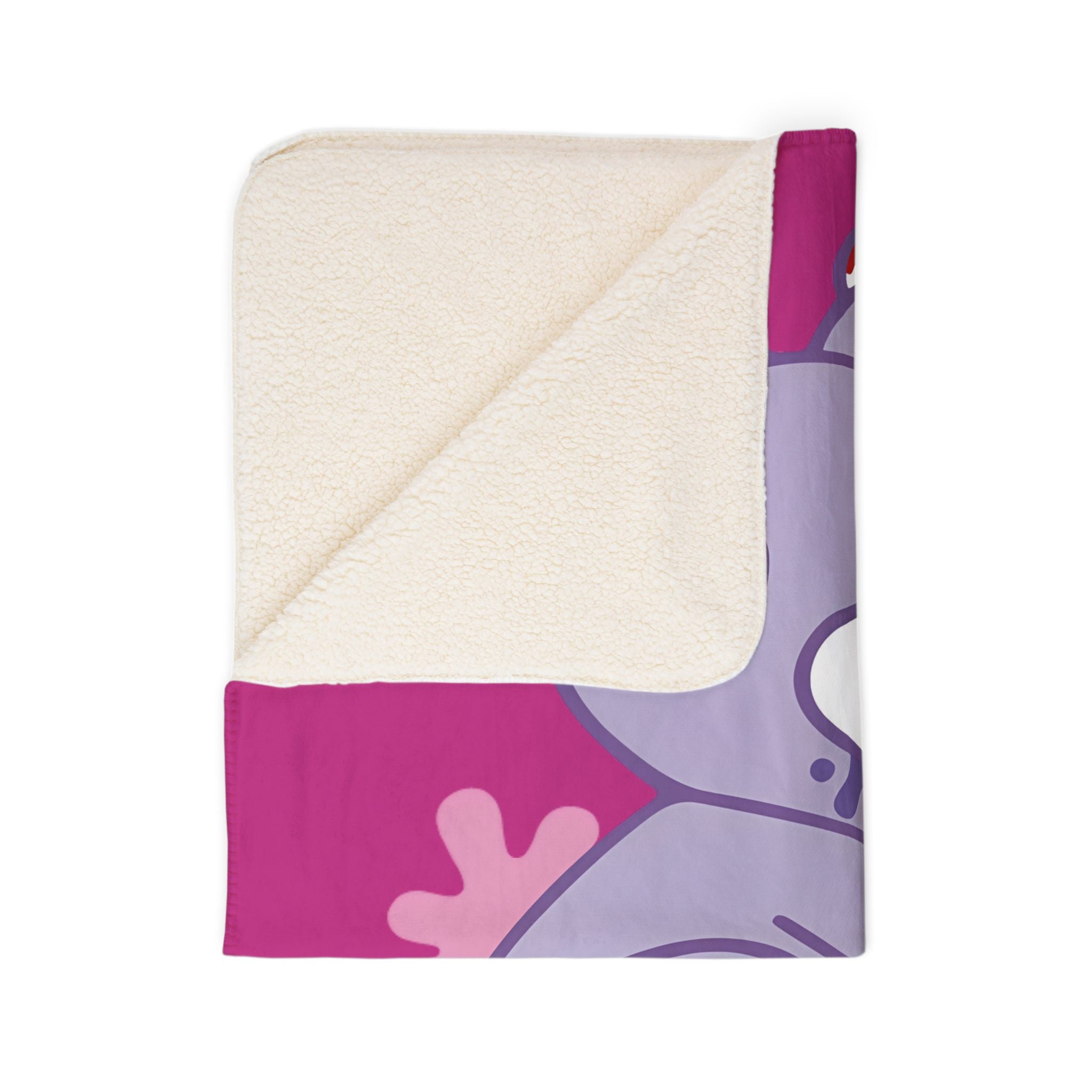 Gloomy Bear x DEDGRL6 "Jelly Thrasher" Fleece Sherpa Blanket