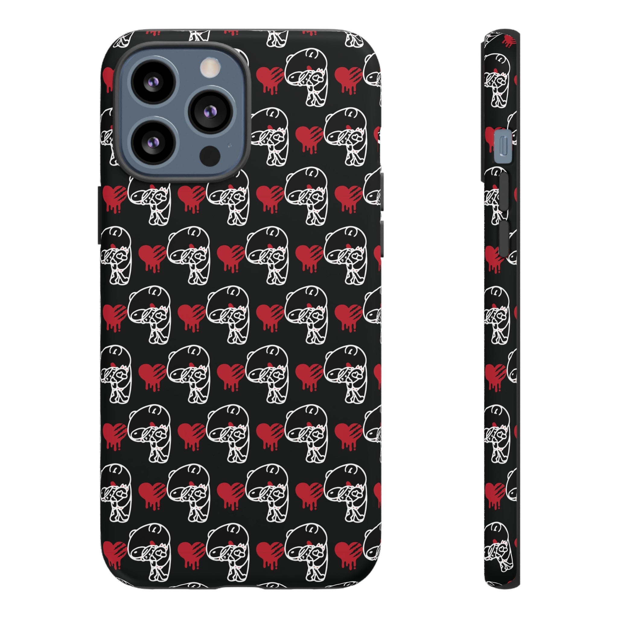 Gloomy & Pity Hug [Black] - Tough Phone Case