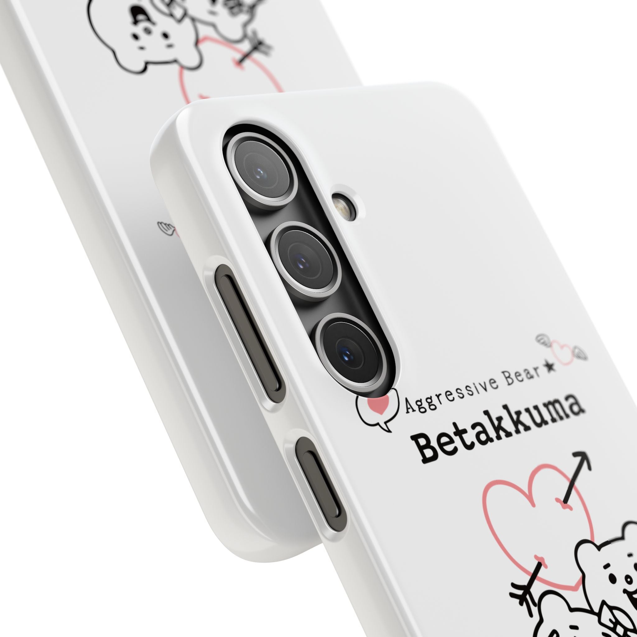Betakkuma Arrow Heart Phone Case