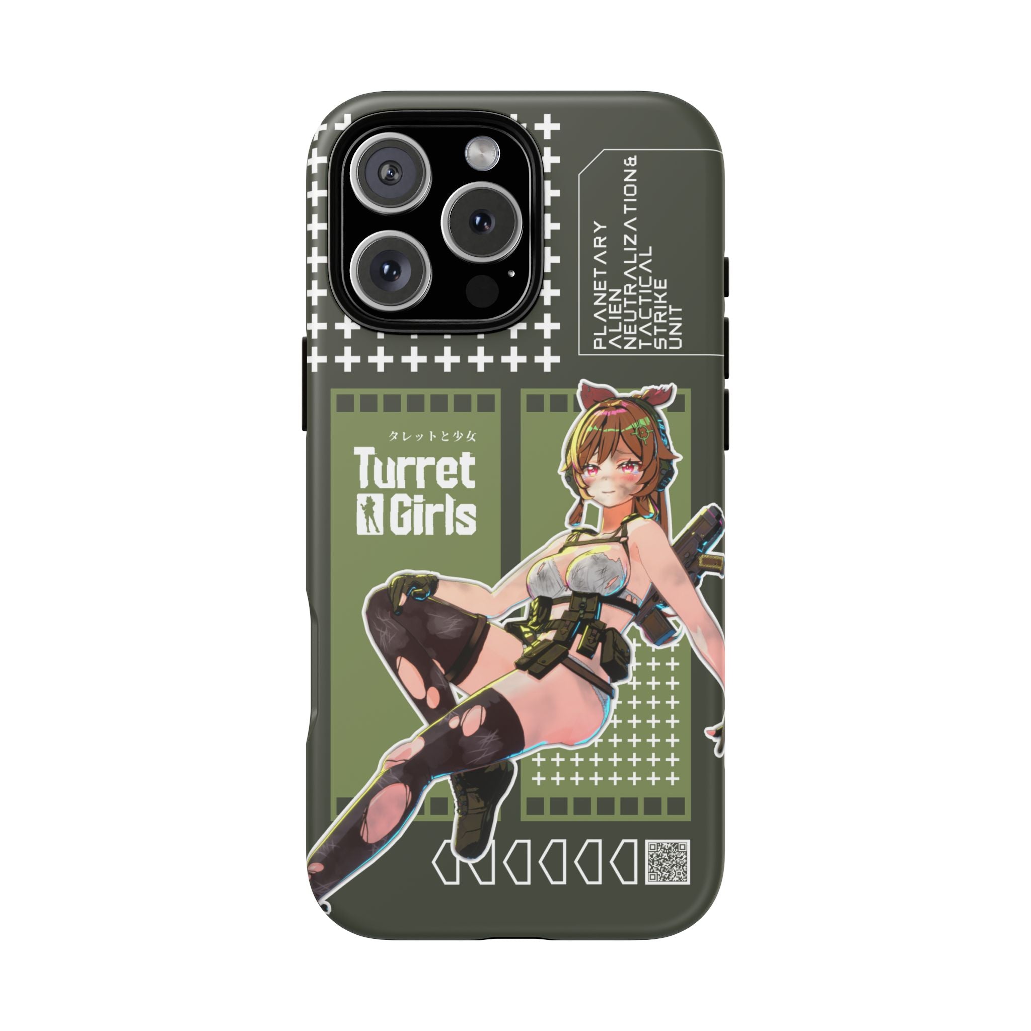 タレットガールズ - ぼろぼろのスマホケース