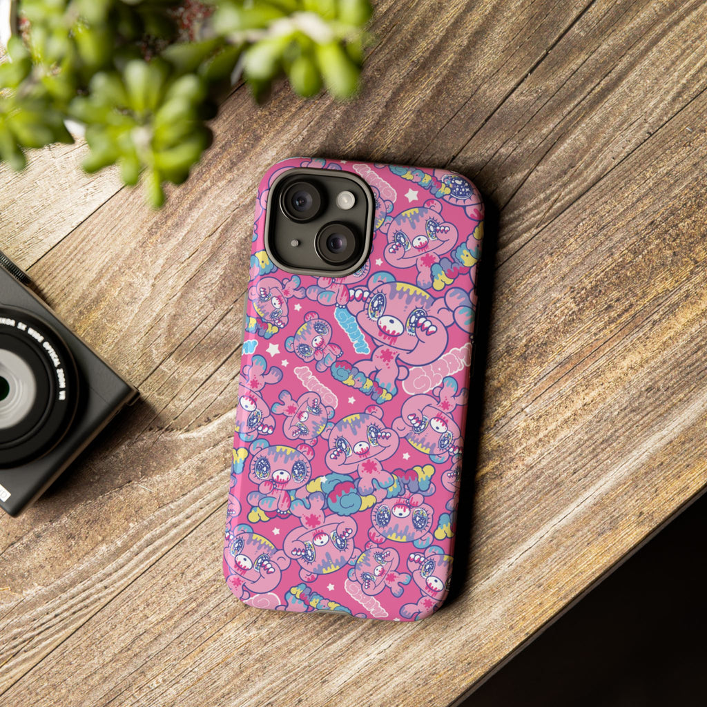 YURIE SEKIYA X GLOOMY BEAR ⭐️ FIRE GIRL PHONE CASE