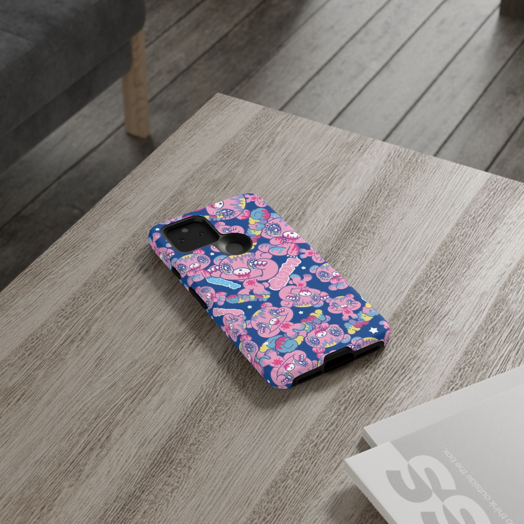 Yurie Sekiya x Gloomy Bear Blue Mania Phone Case