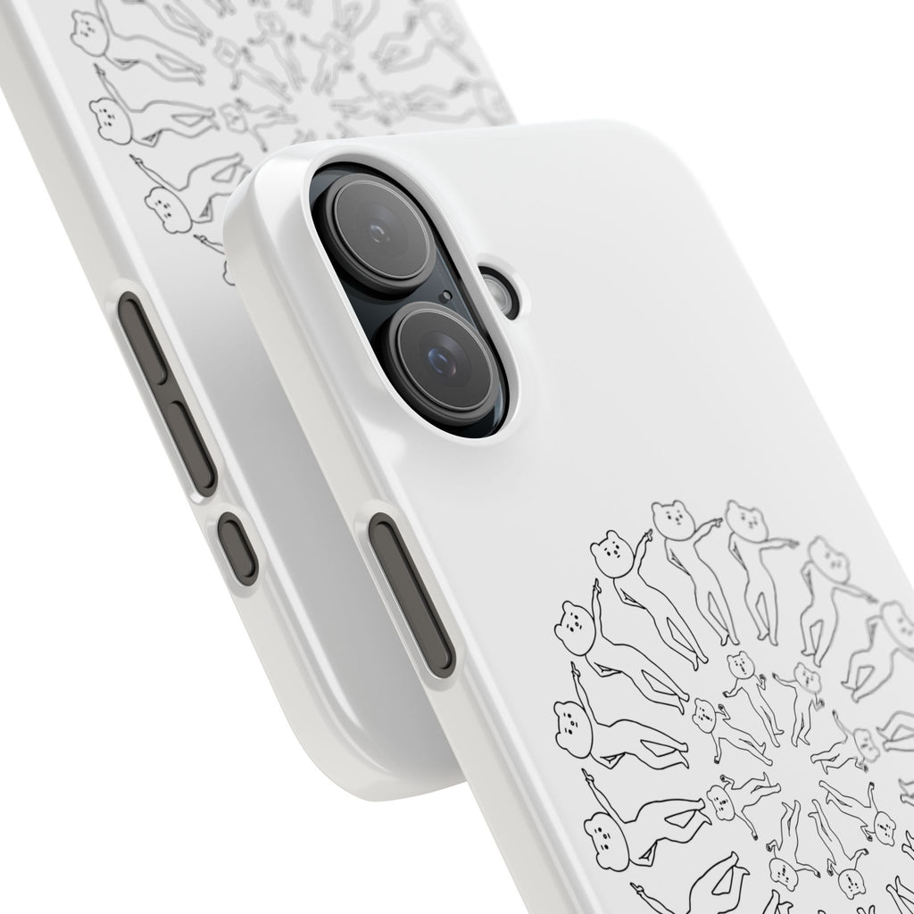 Betakkuma Swirl Pattern Phone Case