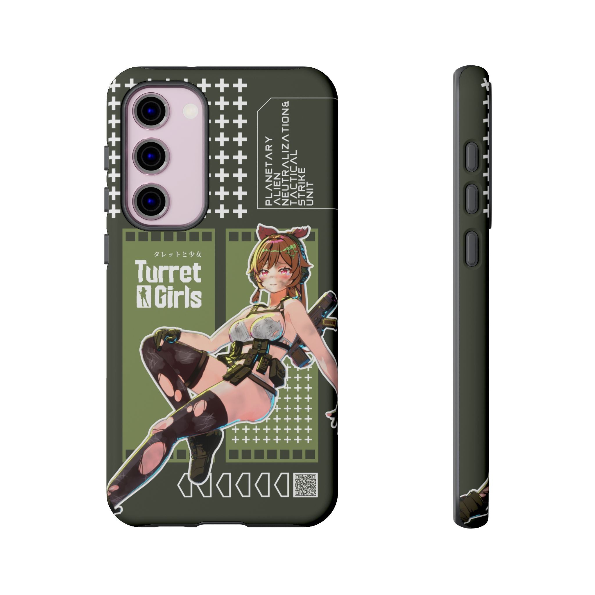 タレットガールズ - ぼろぼろのスマホケース