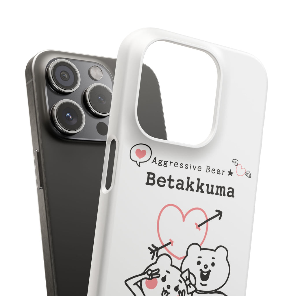Betakkuma Arrow Heart Phone Case