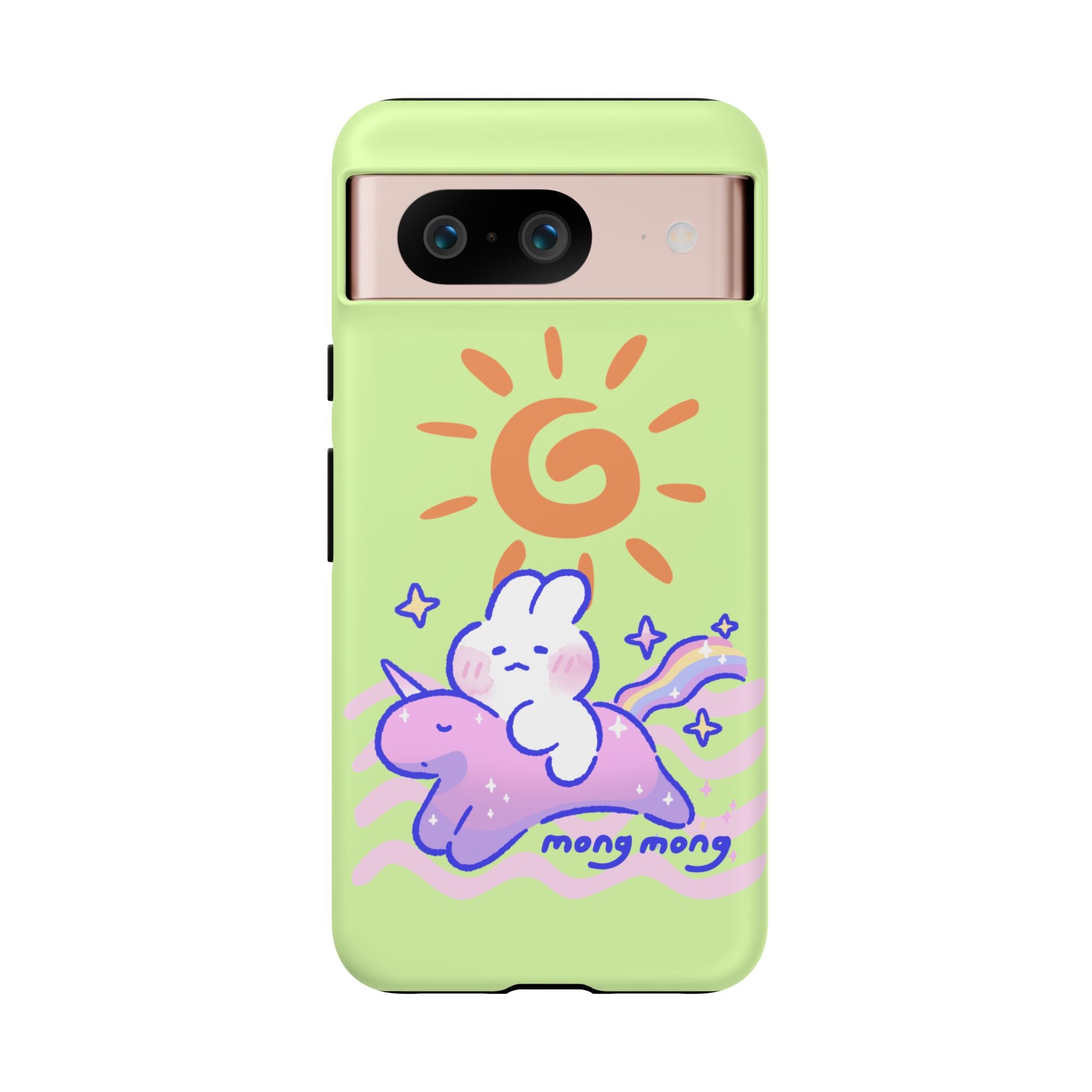 Lovely Mong Mong Ride a Unicorn Phone Case