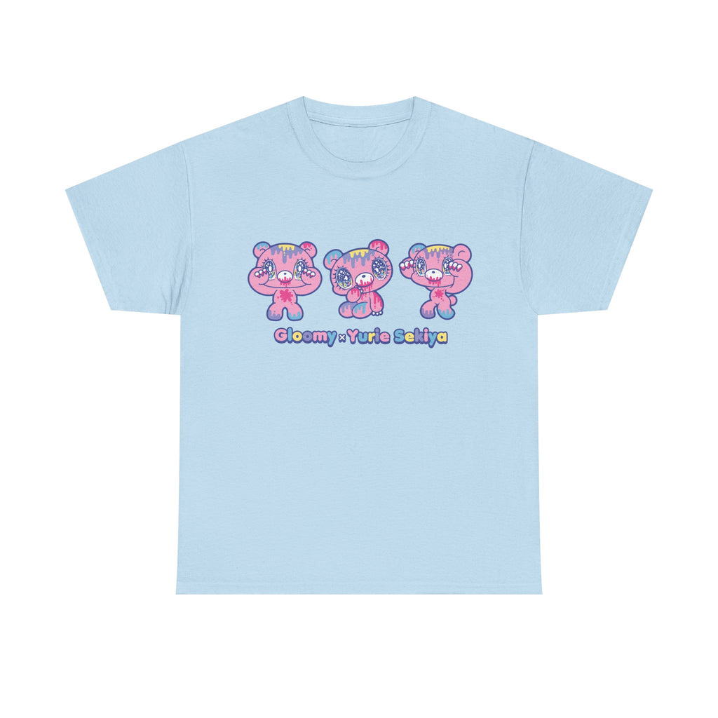 YURIE SEKIYA x GLOOMY BEAR ⭐️  GLOOMY TRIO Tee