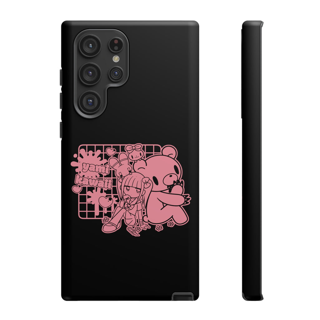 Menherachan X Gloomy Bear Yami Kawaii Phone Case