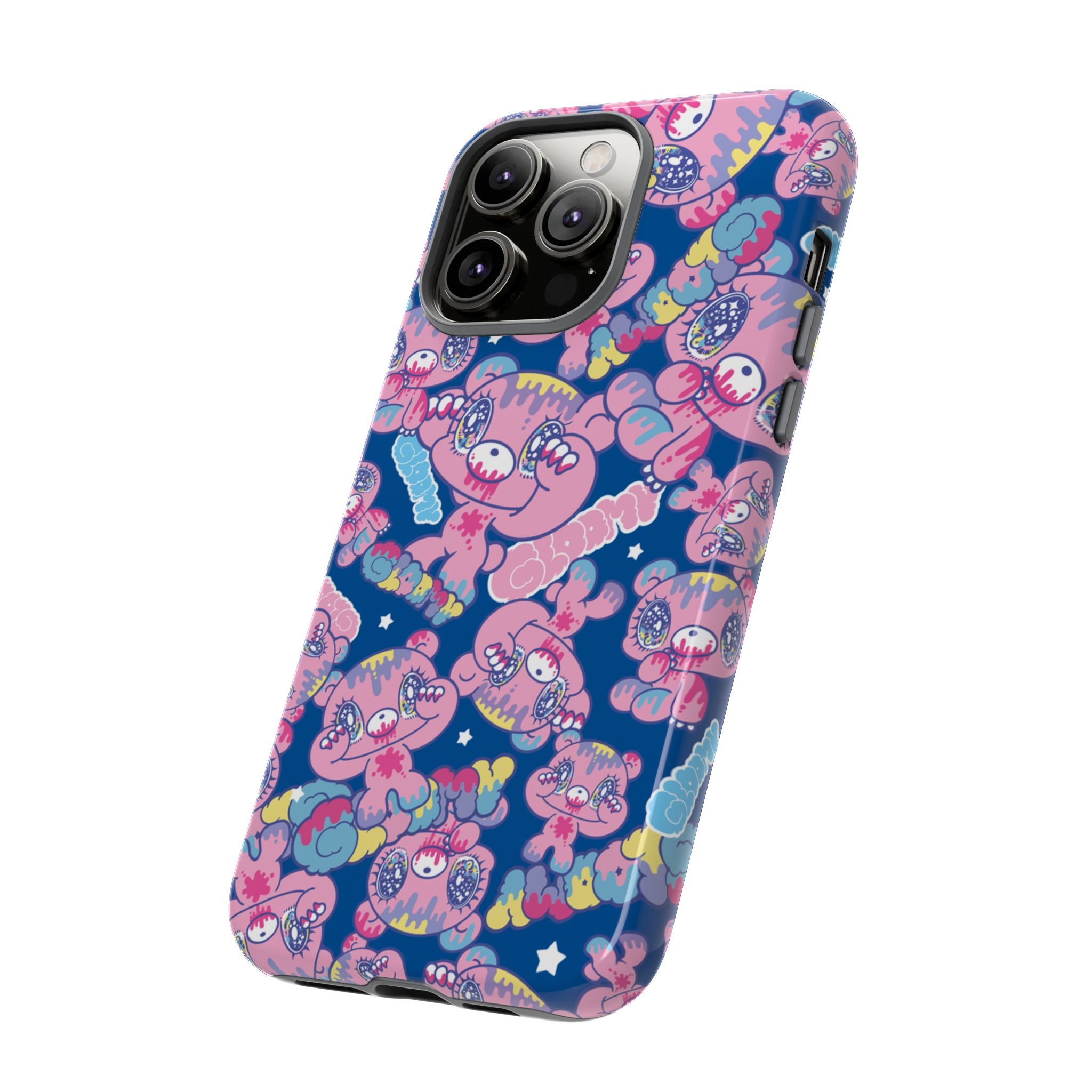 Yurie Sekiya x Gloomy Bear Blue Mania Phone Case