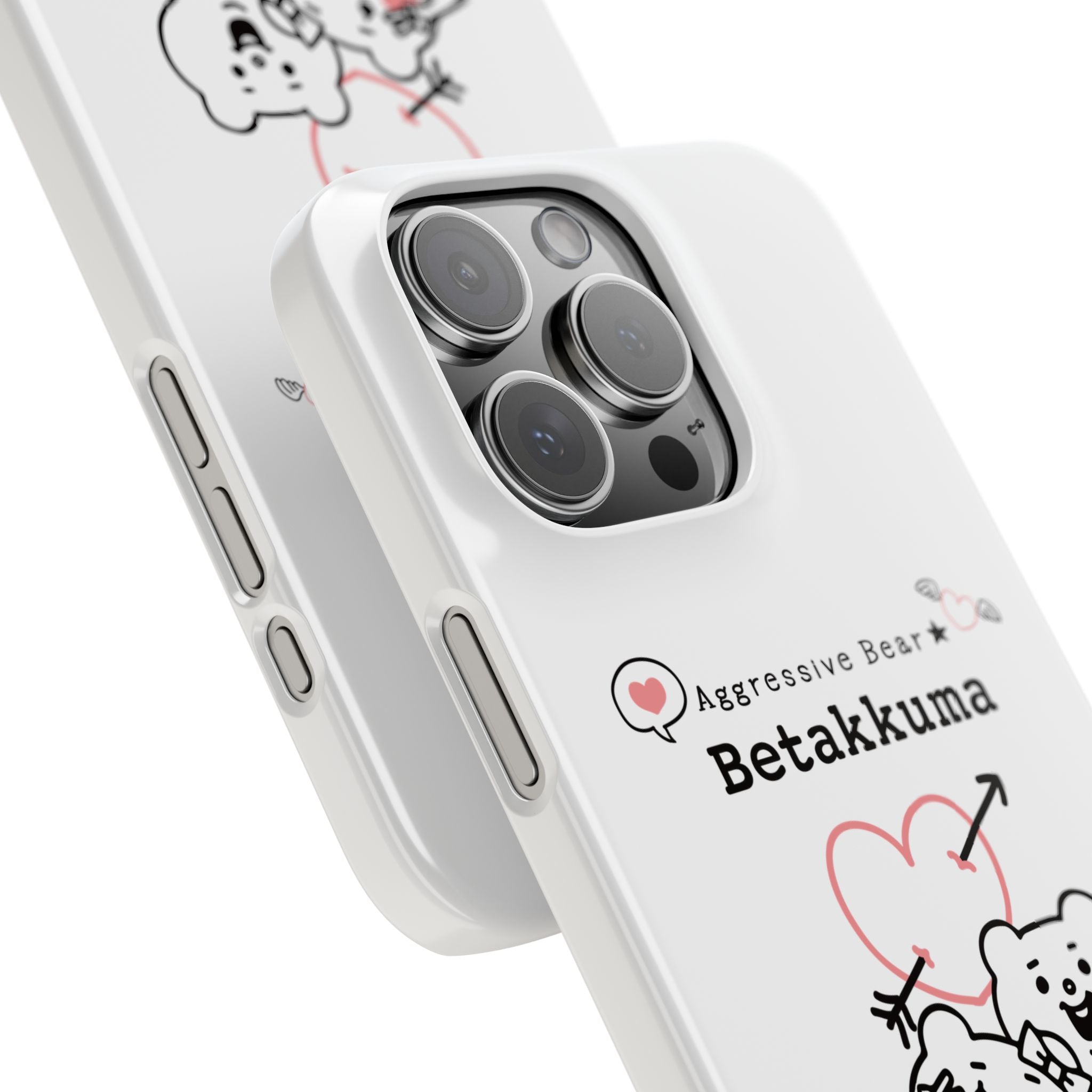 Betakkuma Arrow Heart Phone Case