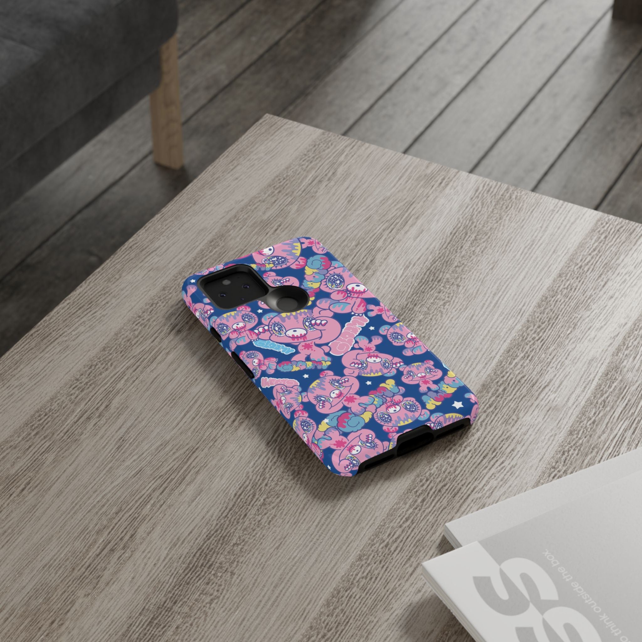 Yurie Sekiya x Gloomy Bear Blue Mania Phone Case