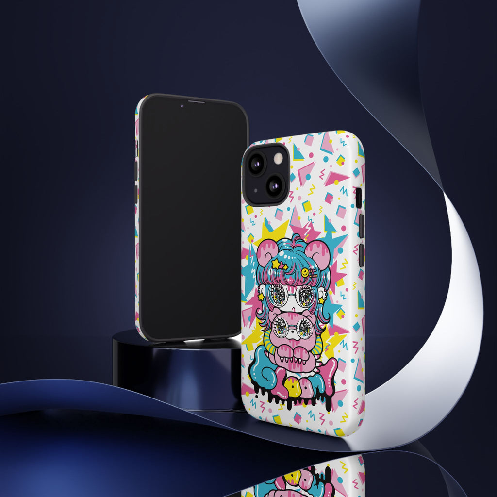 YURIE SEKIYA X GLOOMY BEAR ⭐️ FIRE GIRL PHONE CASE