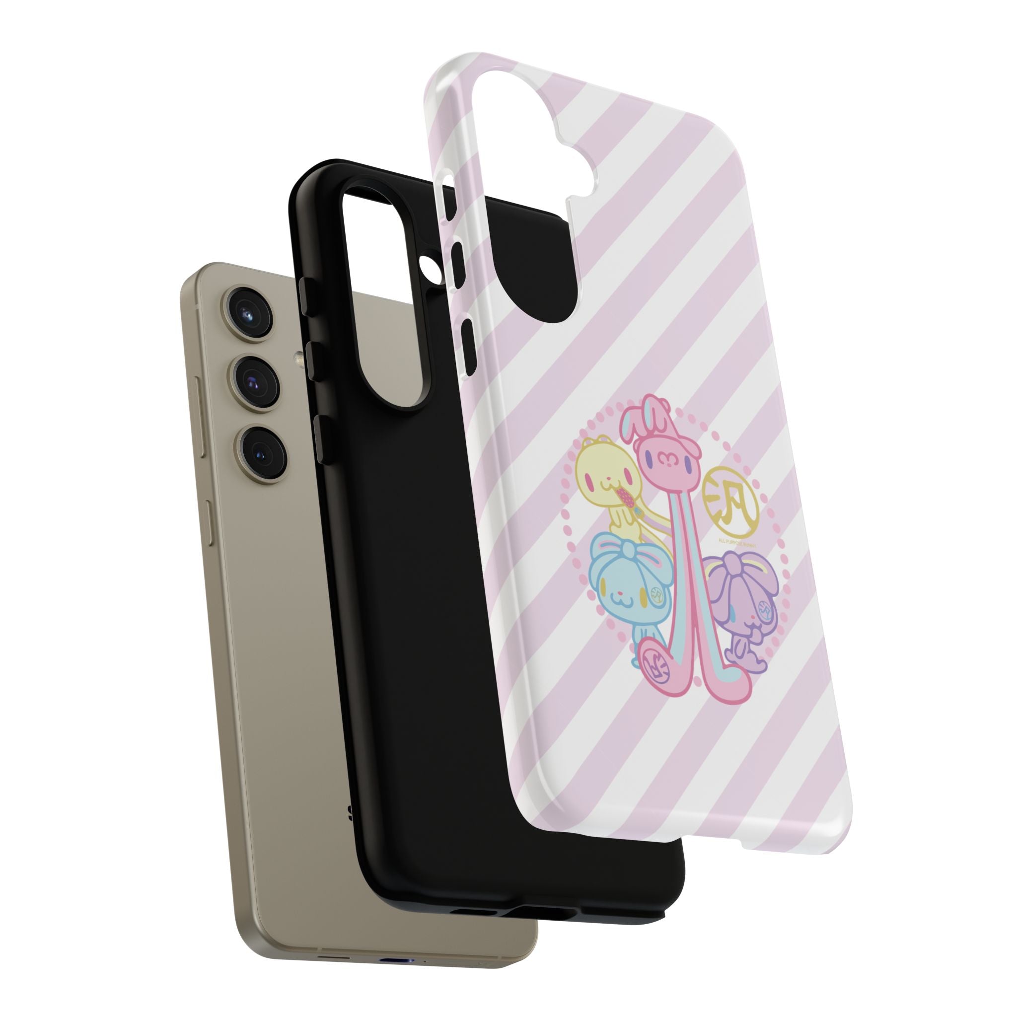 All Purpose Bunny Group Pastel Phone Case