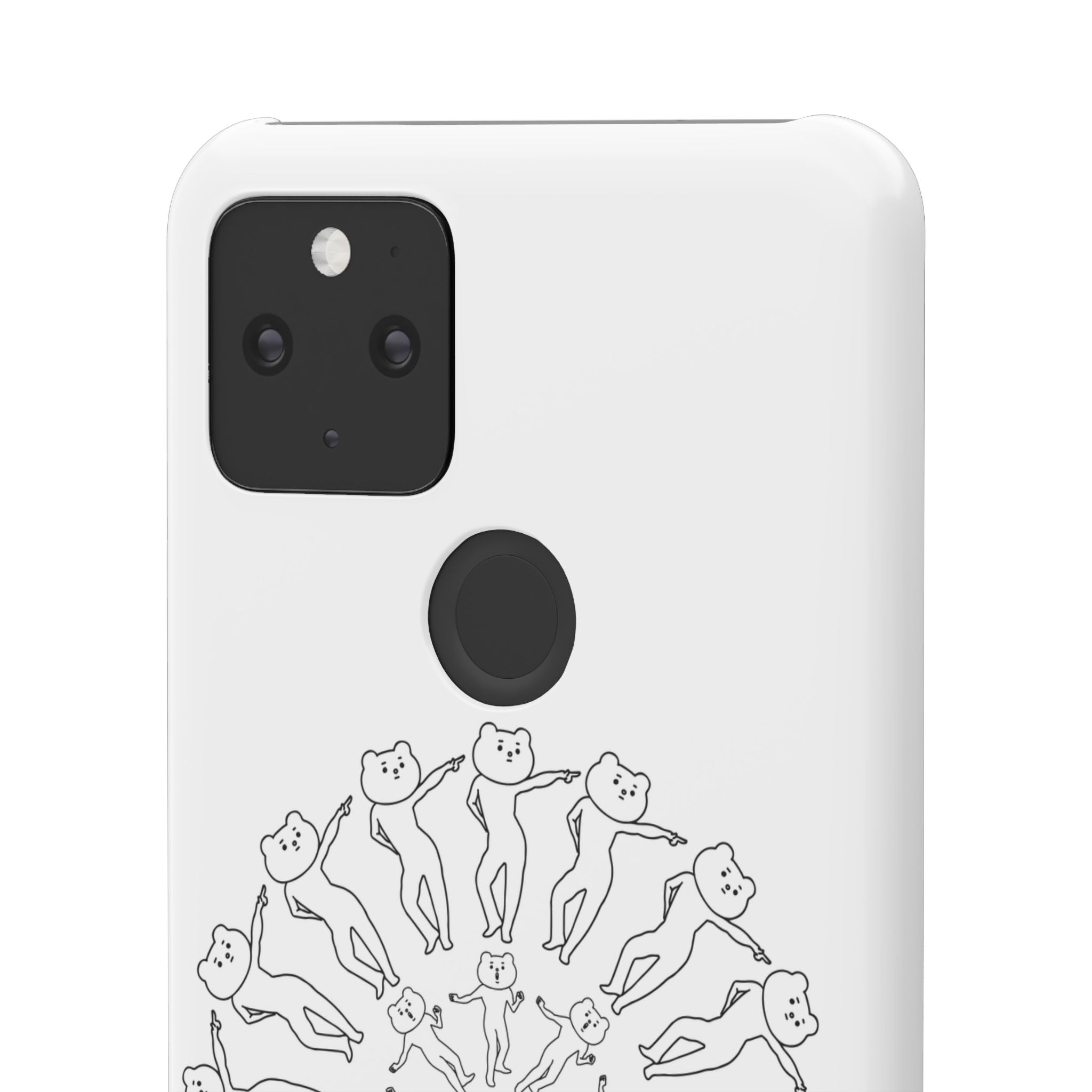Betakkuma Swirl Pattern Phone Case