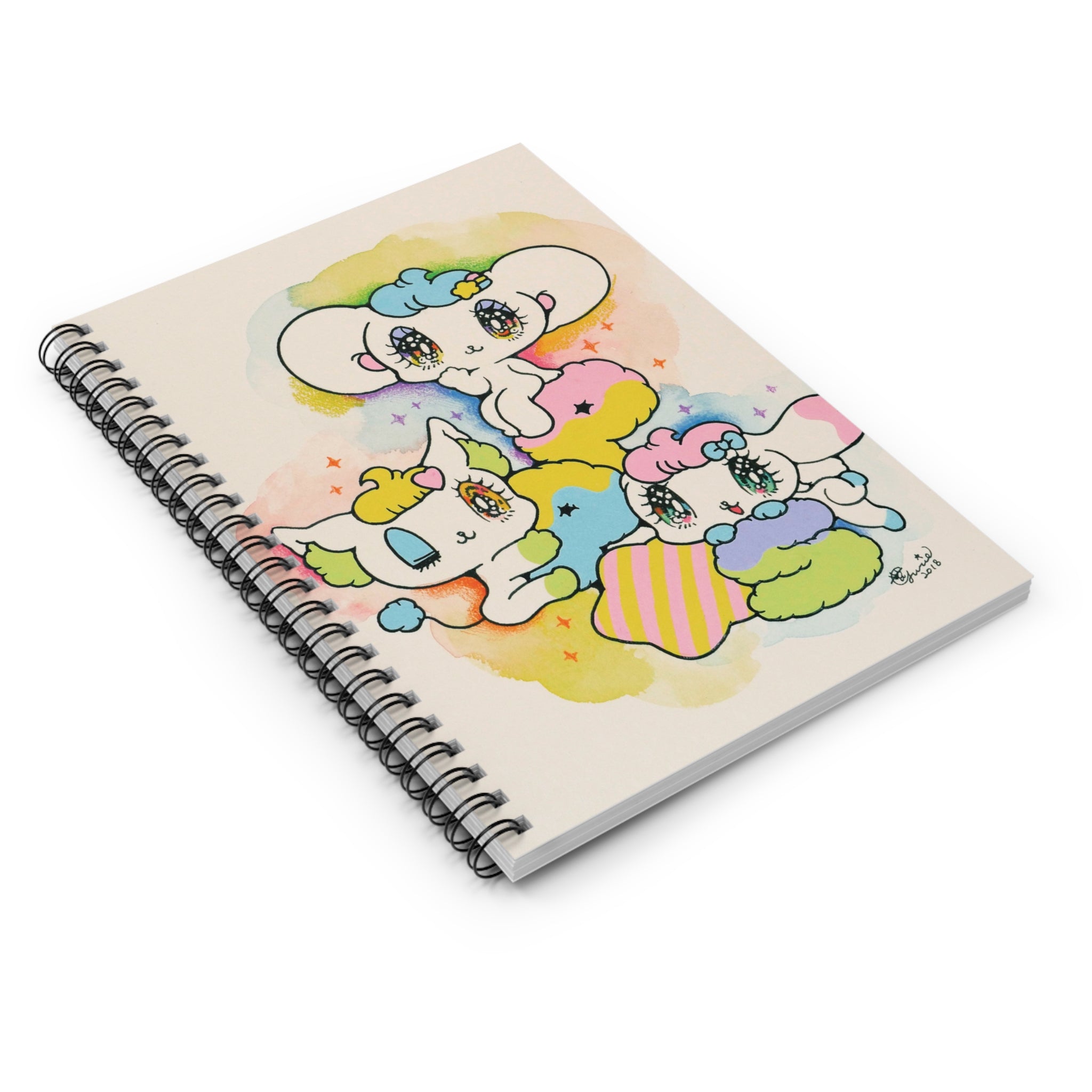 002 PEROPERO - Ruled Line Spiral Notebook WIP