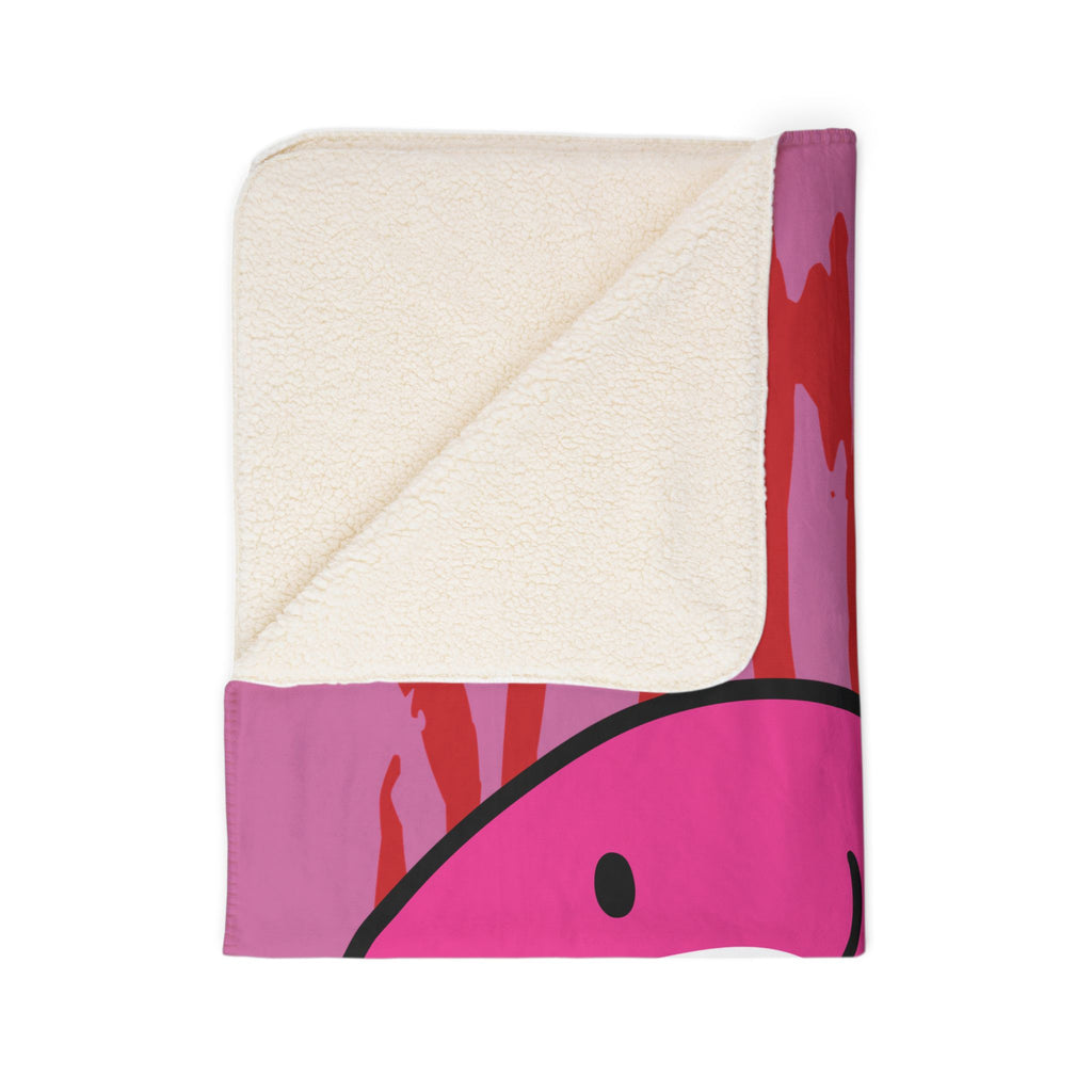 Slitgill Black Fleece Sherpa Blanket