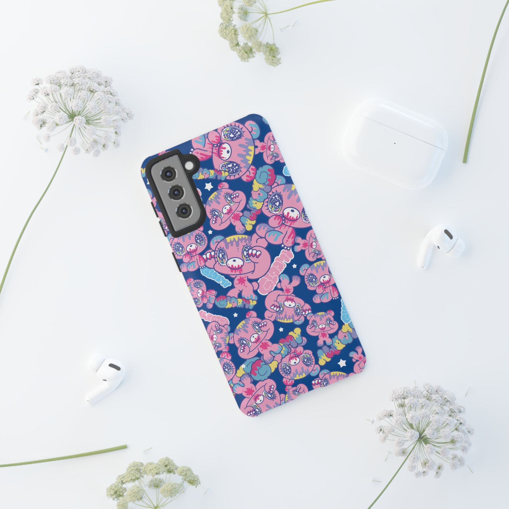 Yurie Sekiya x Gloomy Bear Blue Mania Phone Case