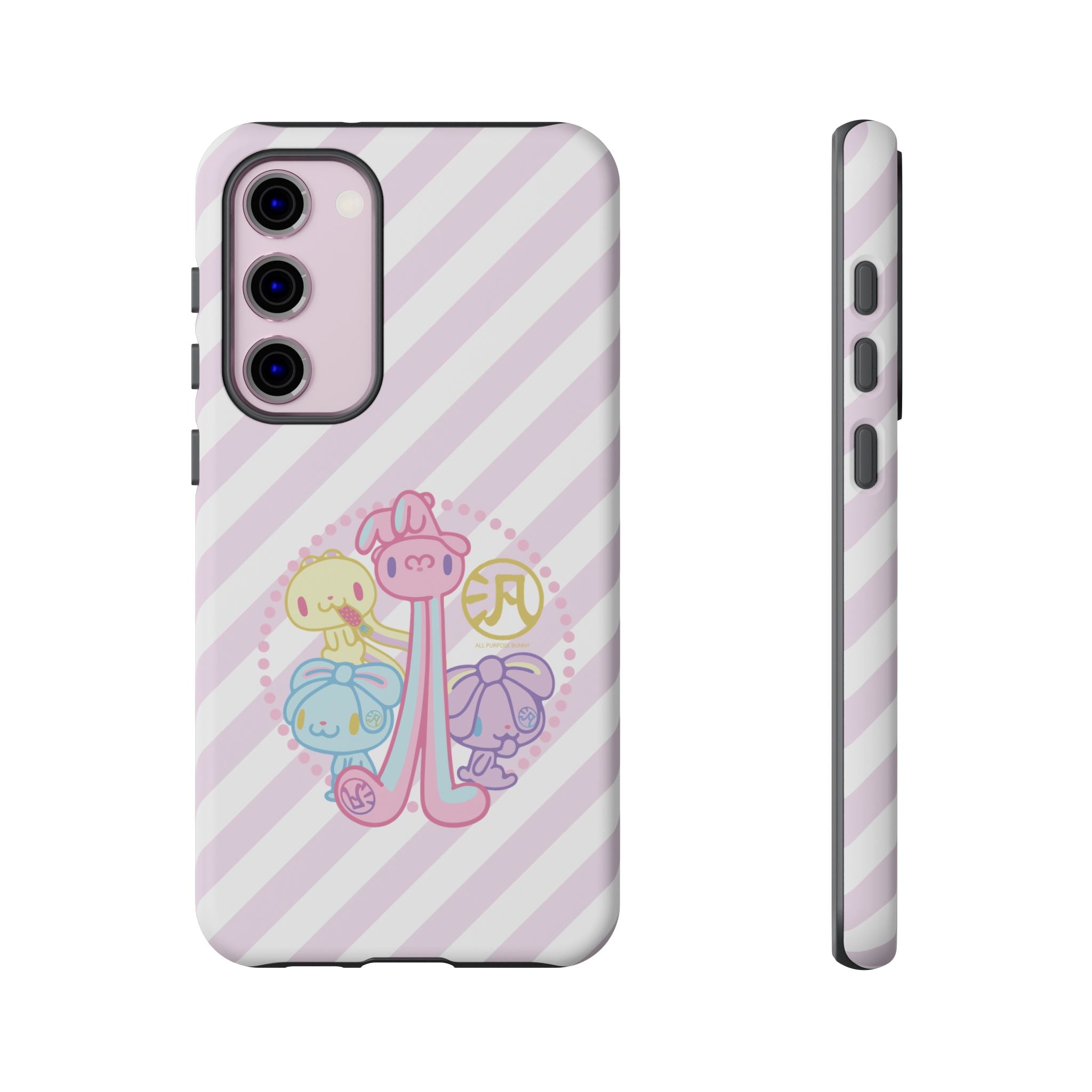 All Purpose Bunny Group Pastel Phone Case