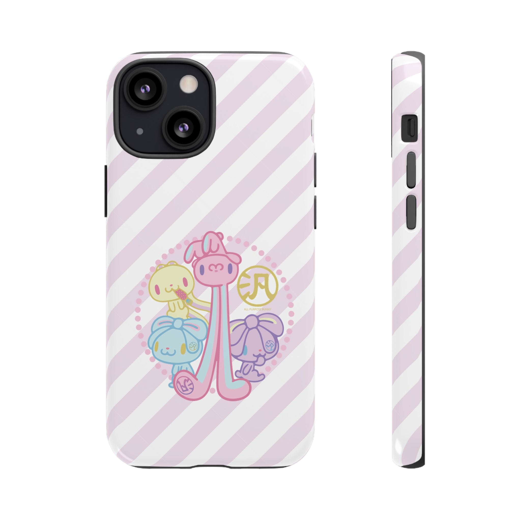 All Purpose Bunny Group Pastel Phone Case