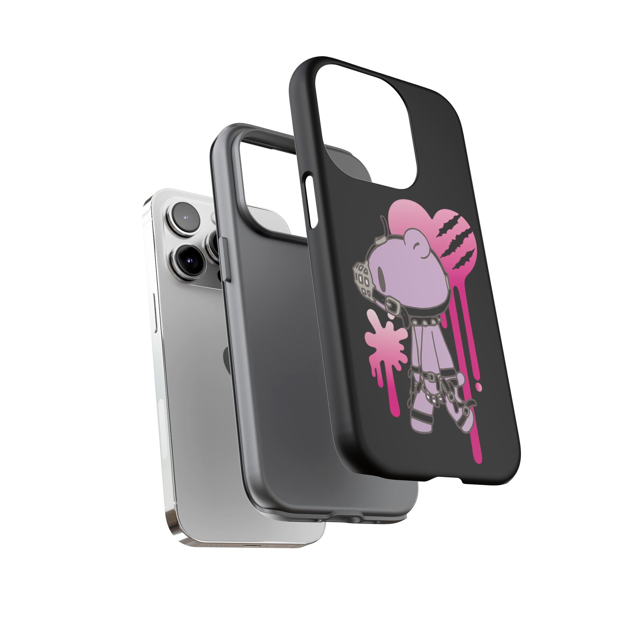 Gloomy Bear x DEDGRL6 "Jelly Heart" Tough Cases