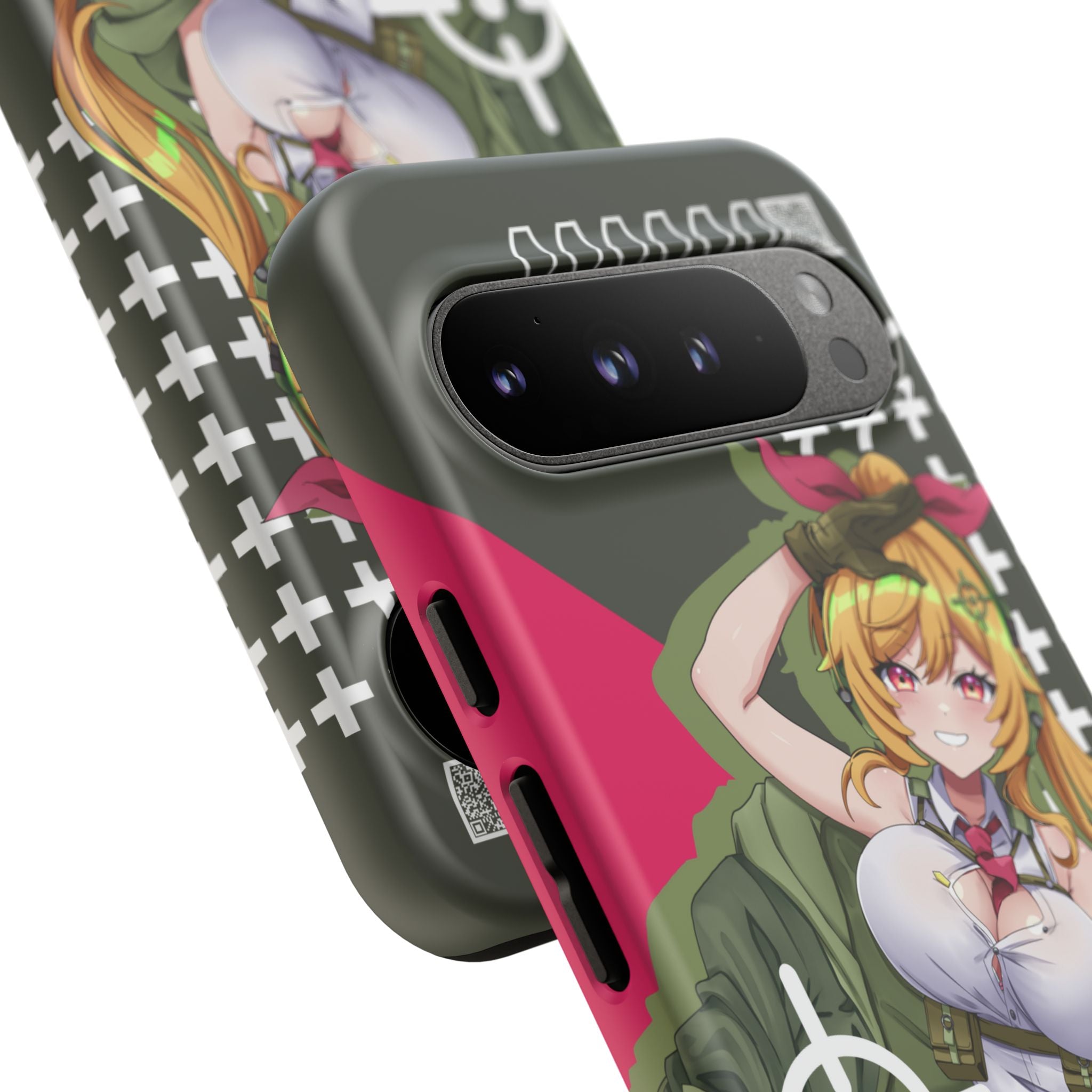 タレットガールズ - ロックオン スマホケース