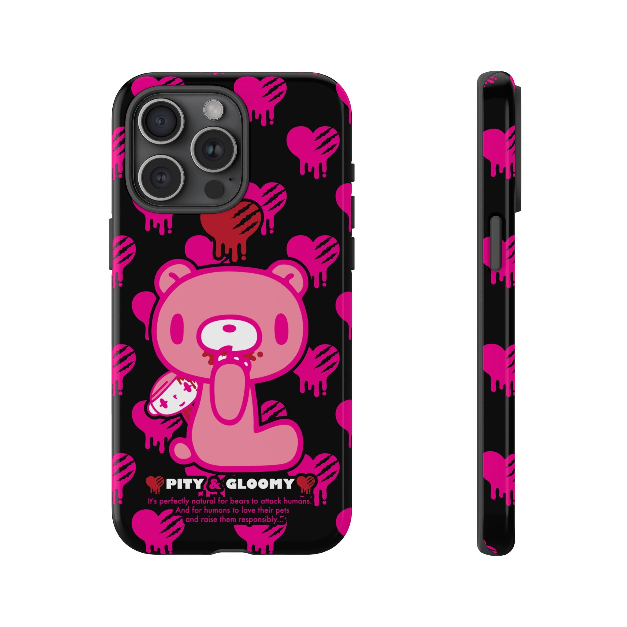 Gloomy Bear Pink Phone Case