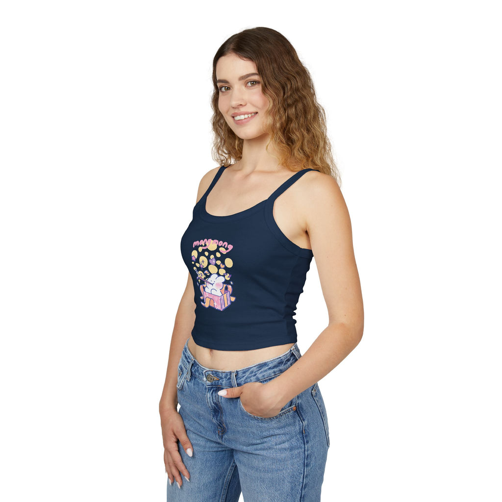 Lovely Mong Mong Spaghetti Strap Tank Top