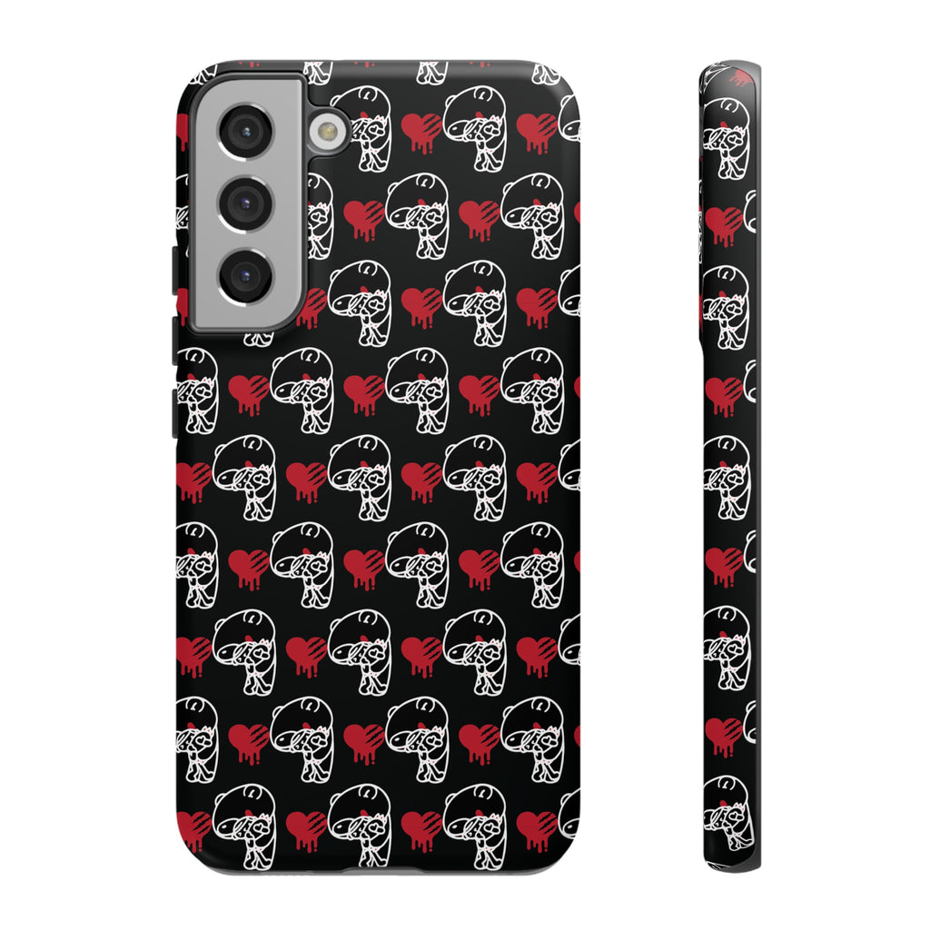 Gloomy & Pity Hug [Black] Phone Case