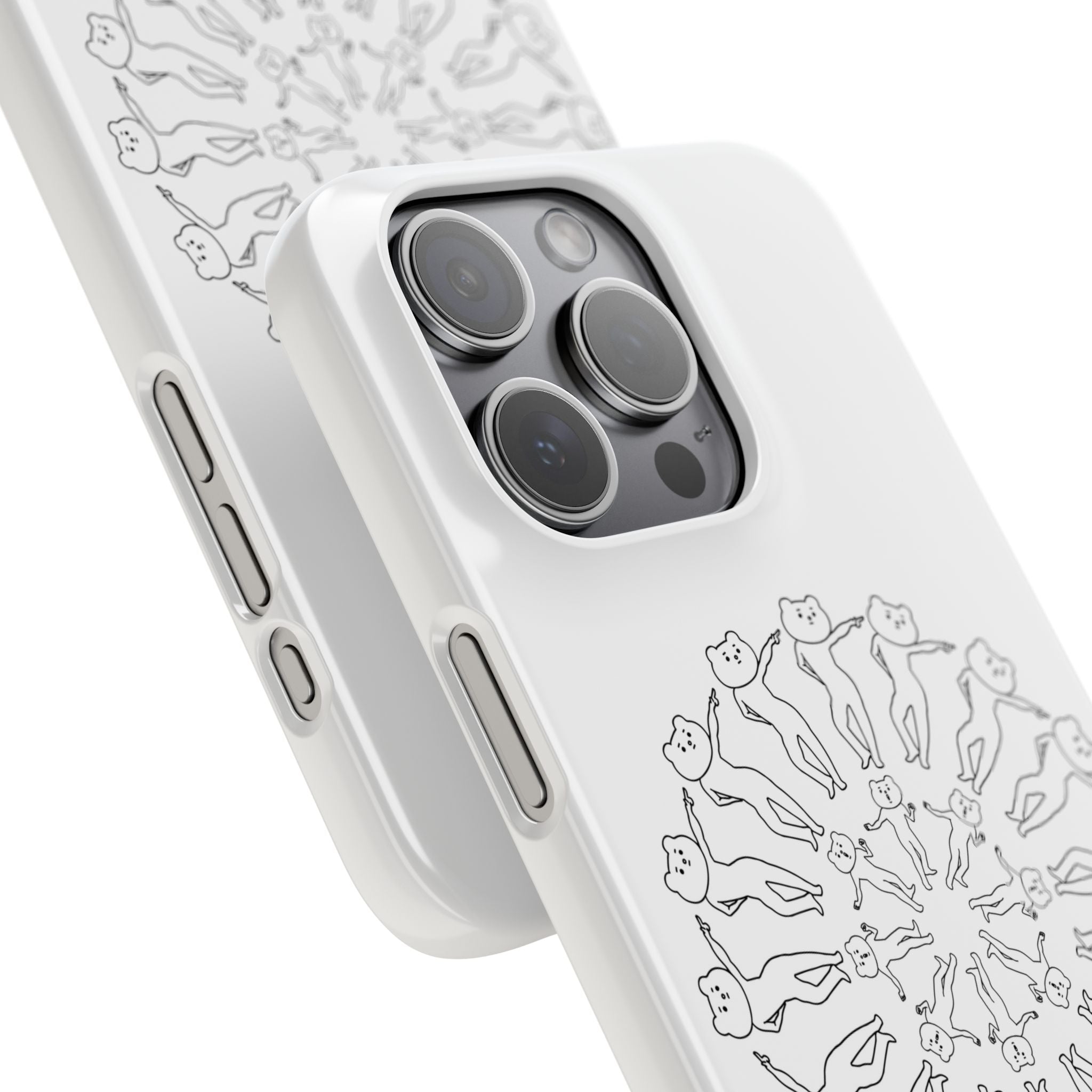 Betakkuma Swirl Pattern Phone Case