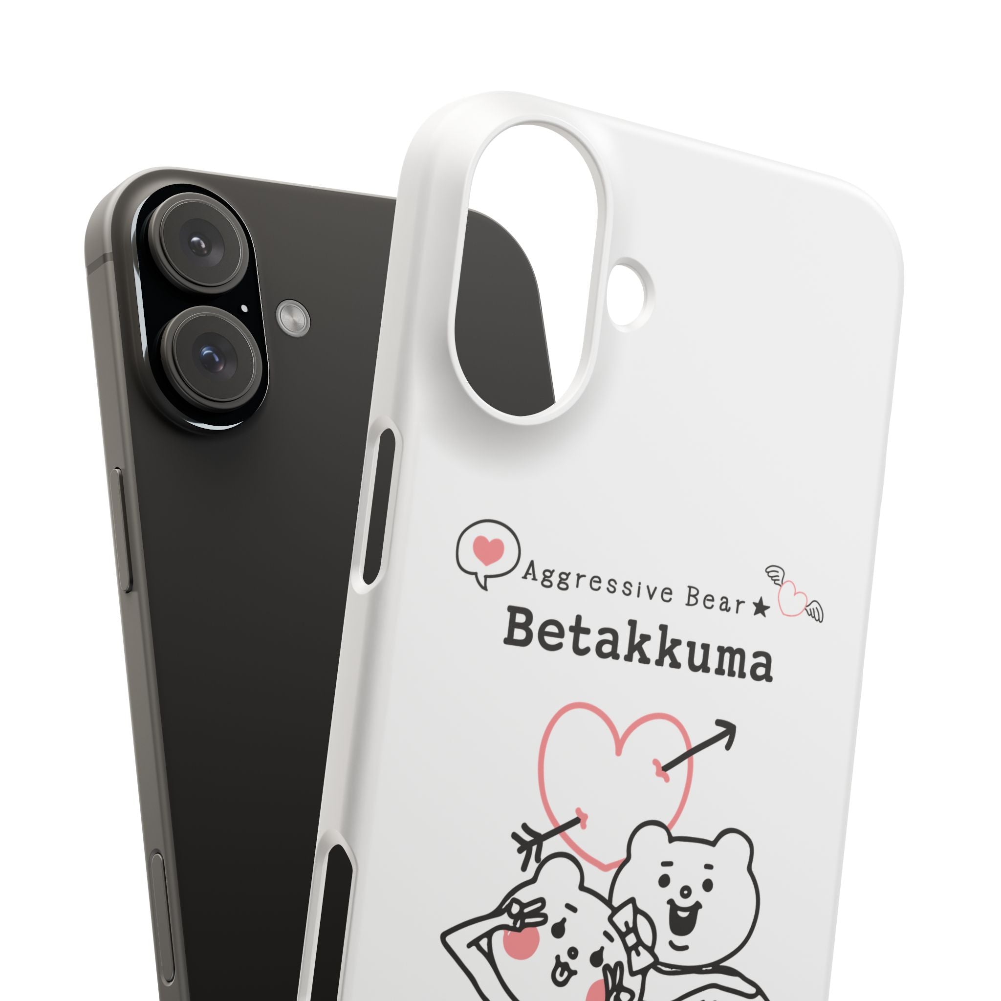 Betakkuma Arrow Heart Phone Case