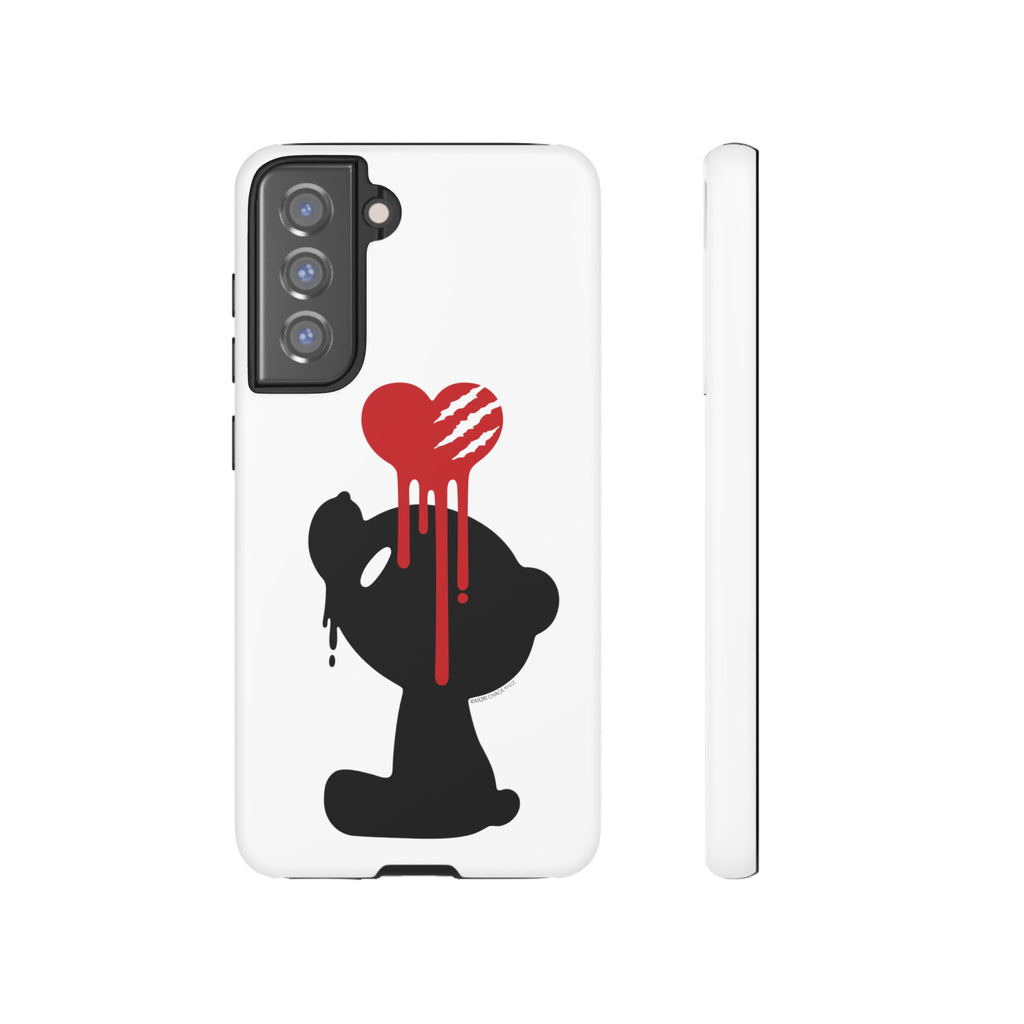 Gloomy Bear Heart - Dual Layer Phone Case