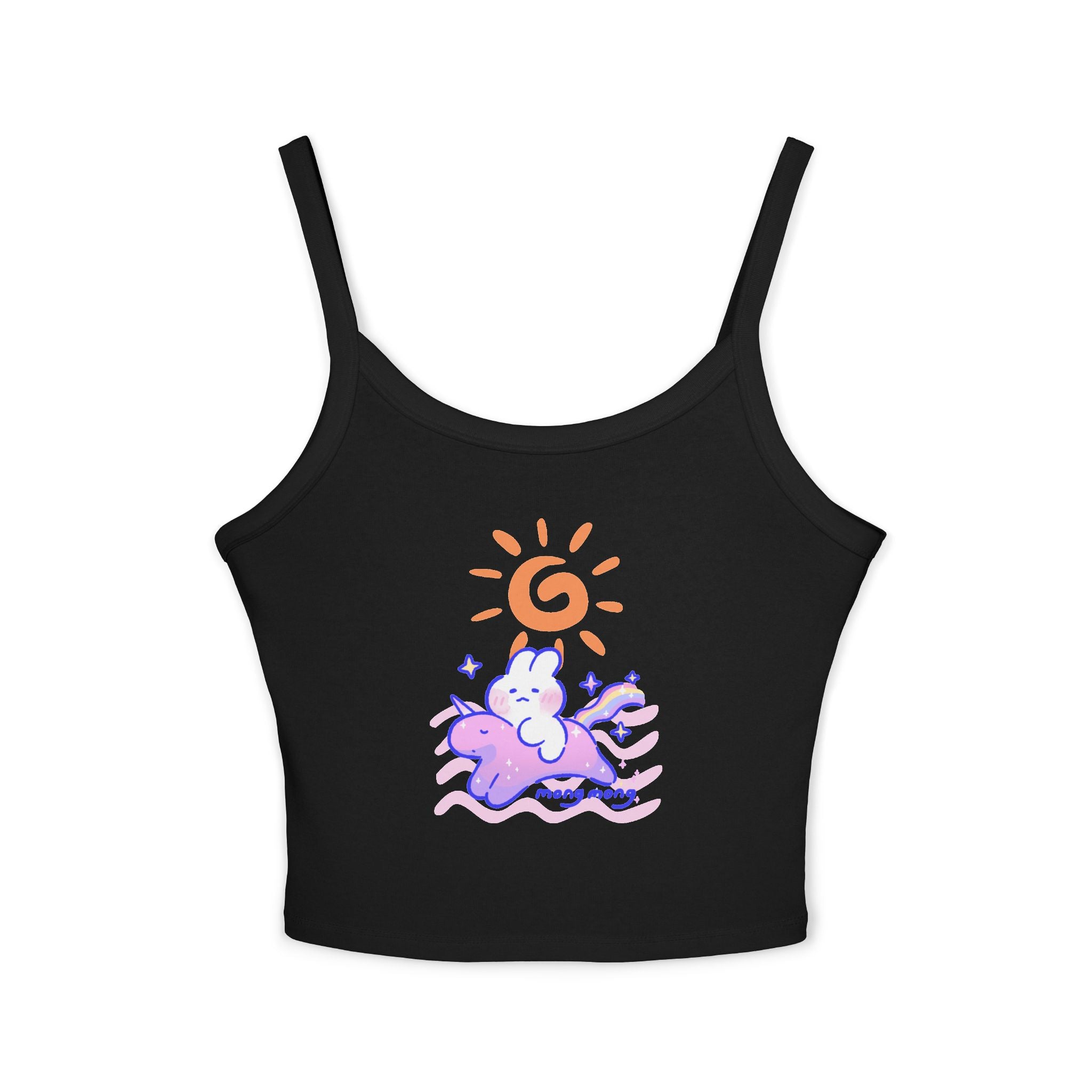 Lovely Mong Mong Spaghetti Strap Tank Top