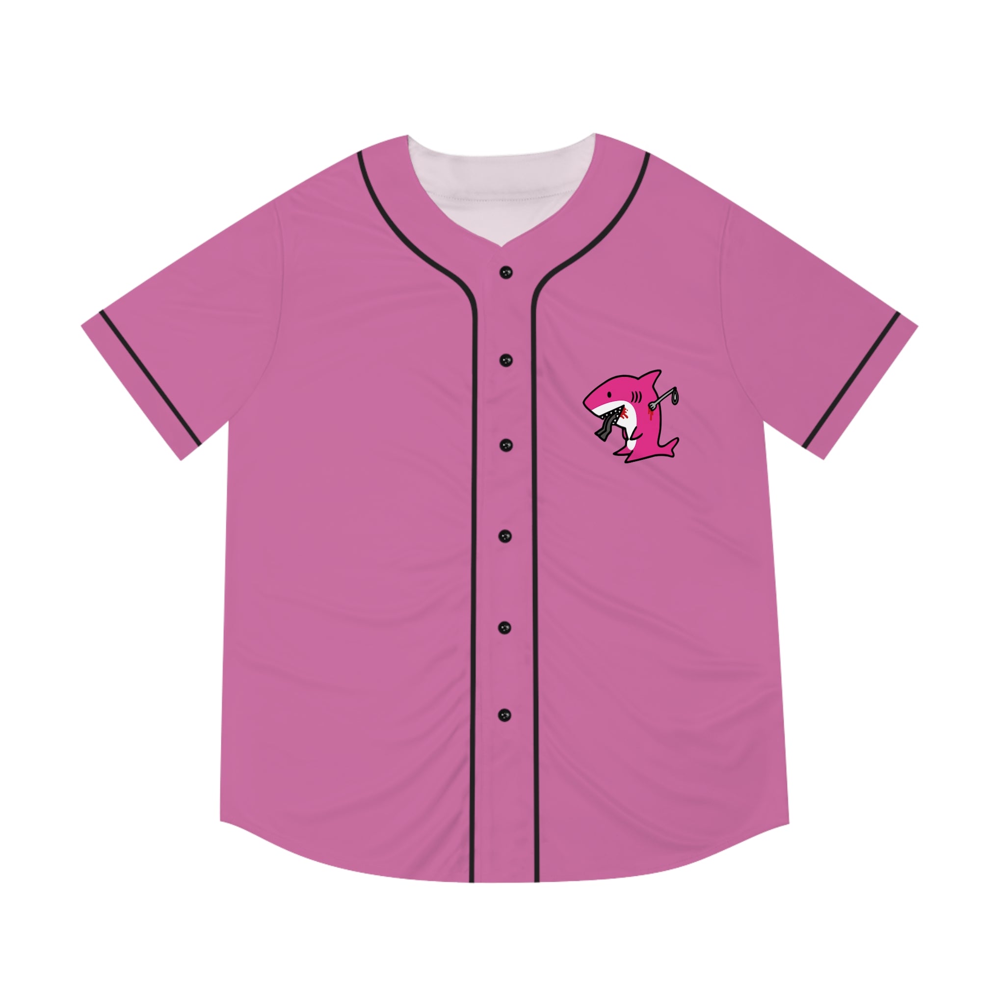 Pink Slitgill Baseball Jersey (AOP)