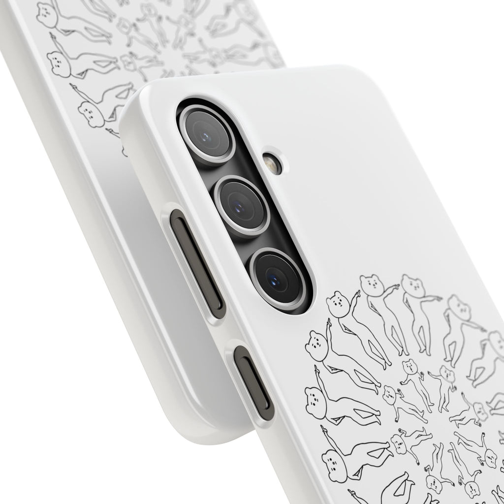 Betakkuma Swirl Pattern Phone Case