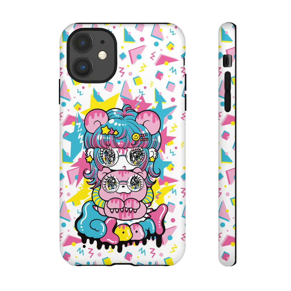 YURIE SEKIYA X GLOOMY BEAR ⭐️ FIRE GIRL PHONE CASE
