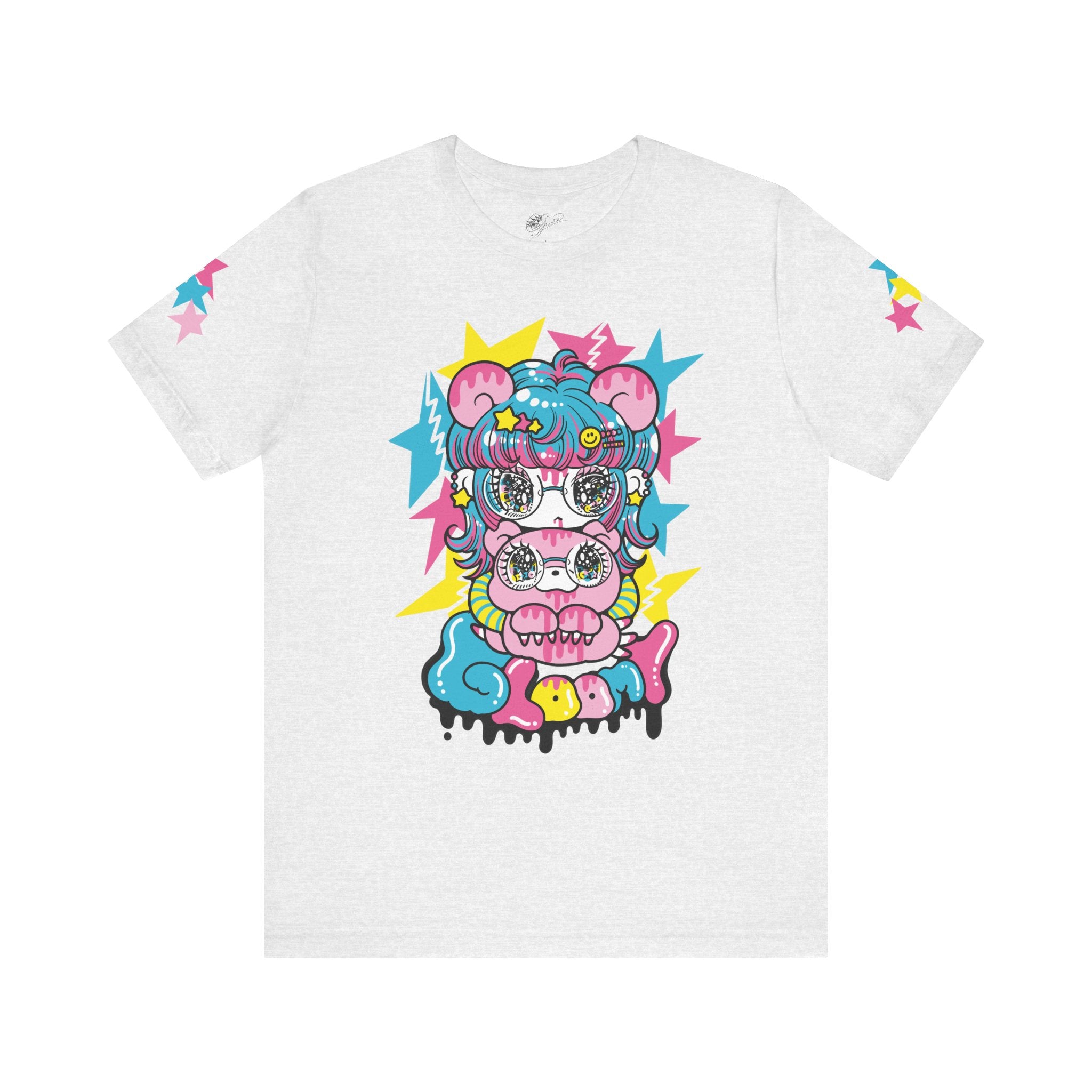 YURIE SEKIYA X GLOOMY BEAR🌟 STARRY GAL 2024 ユニセックス 半袖Tシャツ