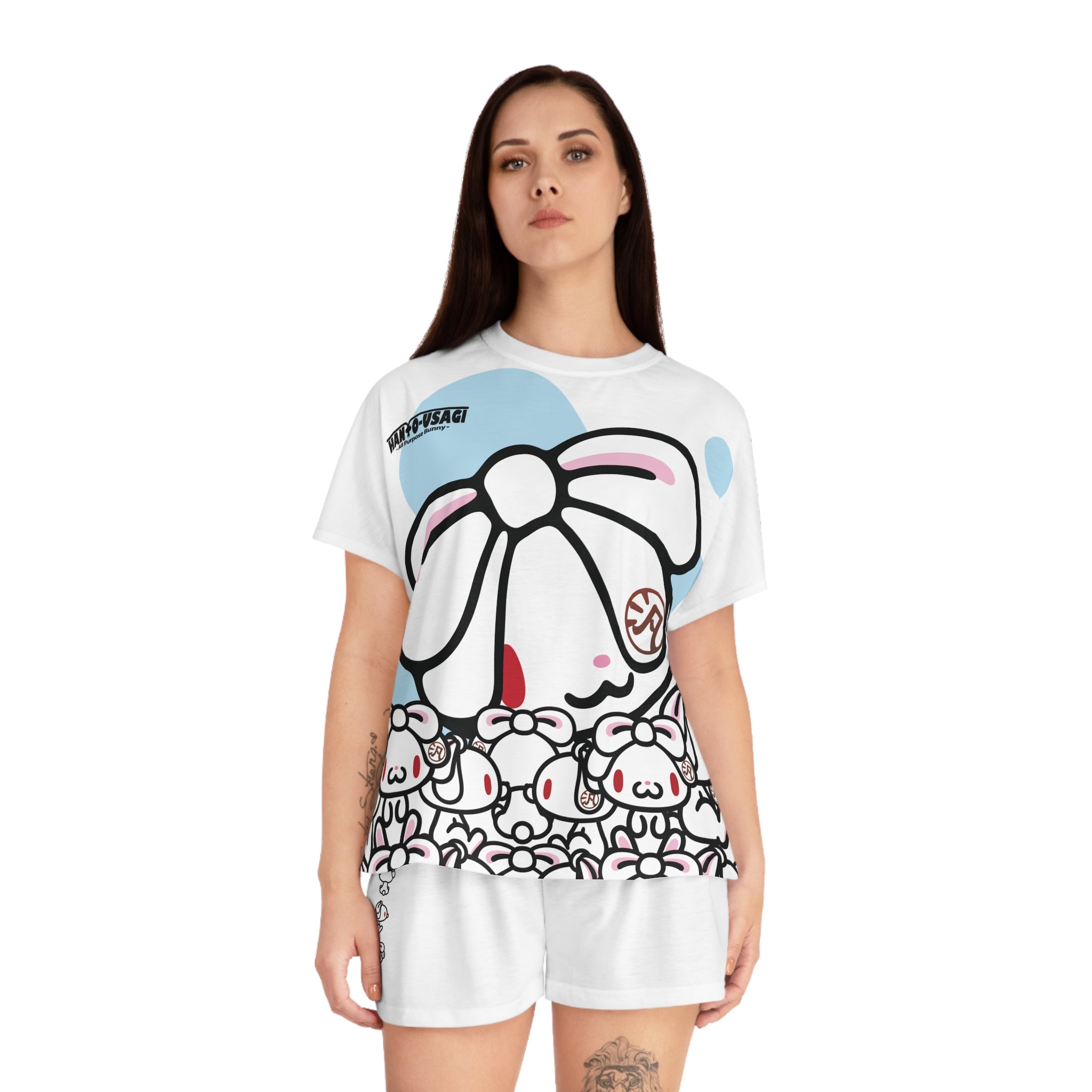 All Purpose Bunny Pastel Pals Pajama Set